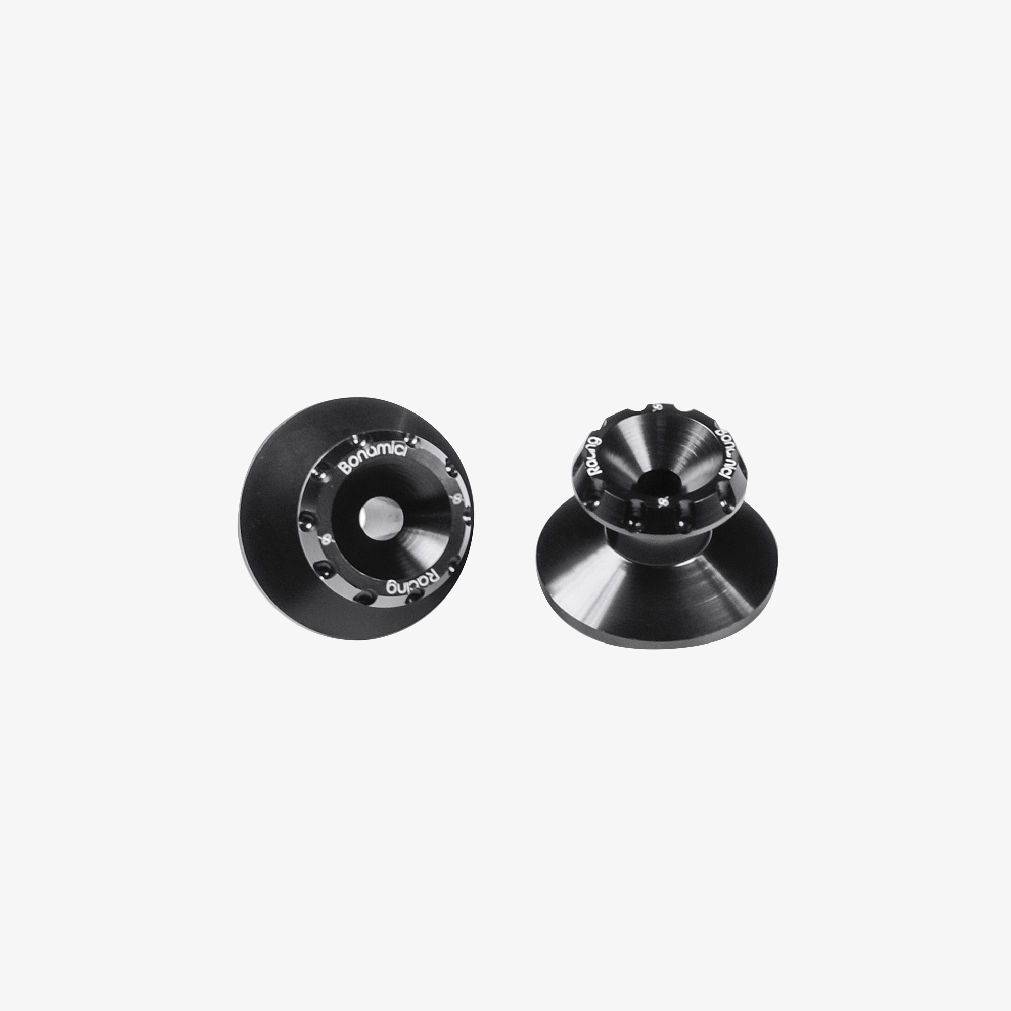 SWING ARM SPOOLS CLASSIC RACING 8MM - BLACK