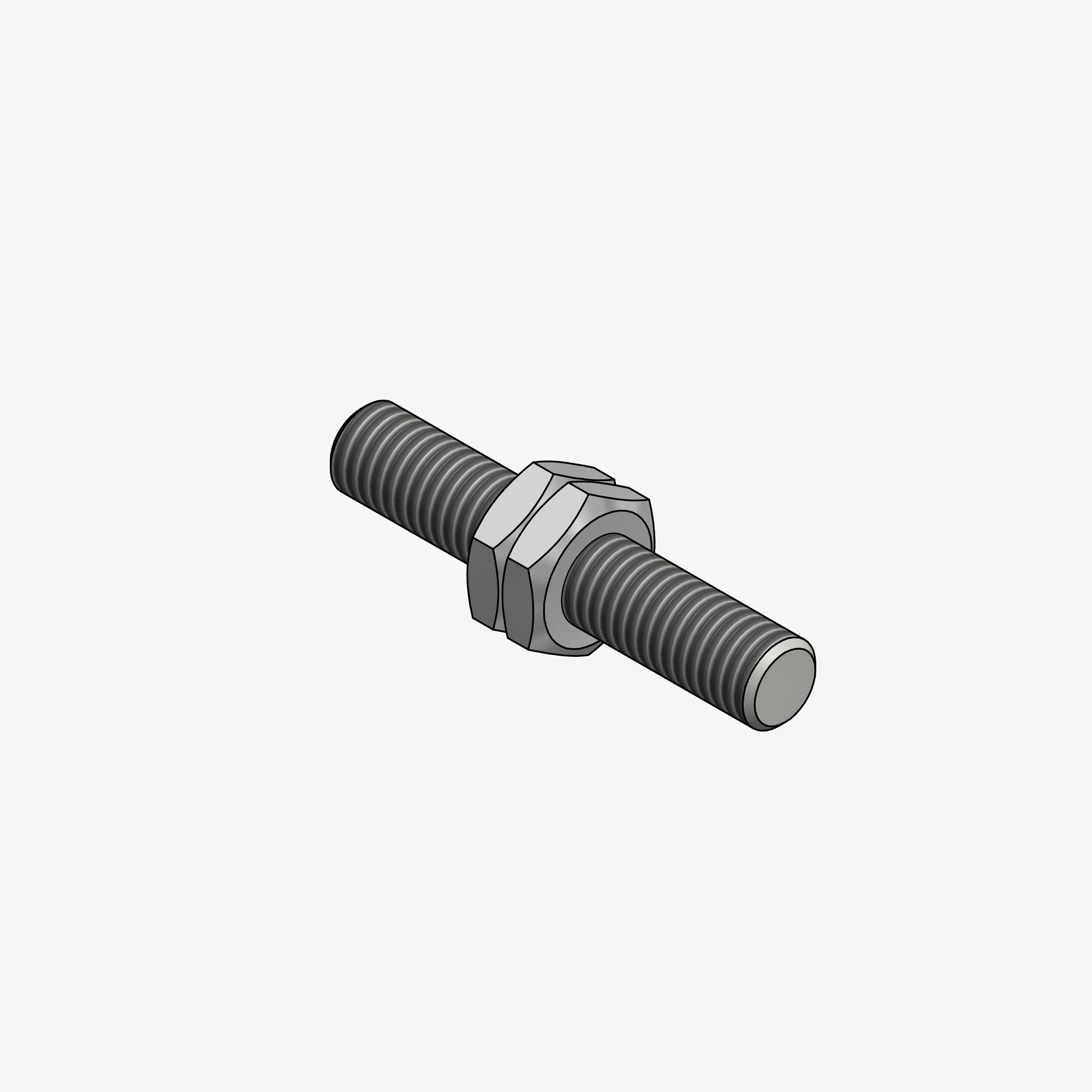 Threaded rod RH 