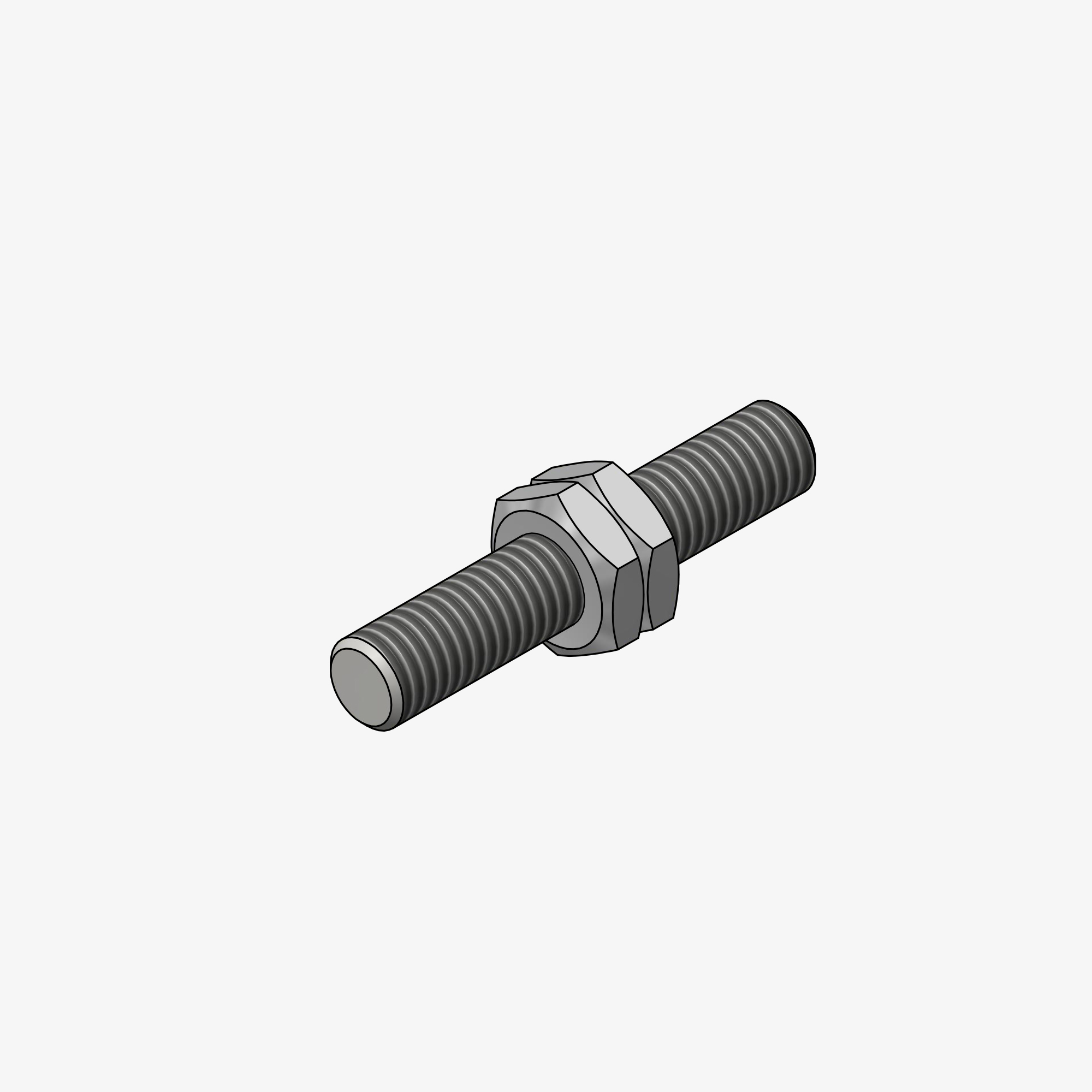 Threaded rod LH 