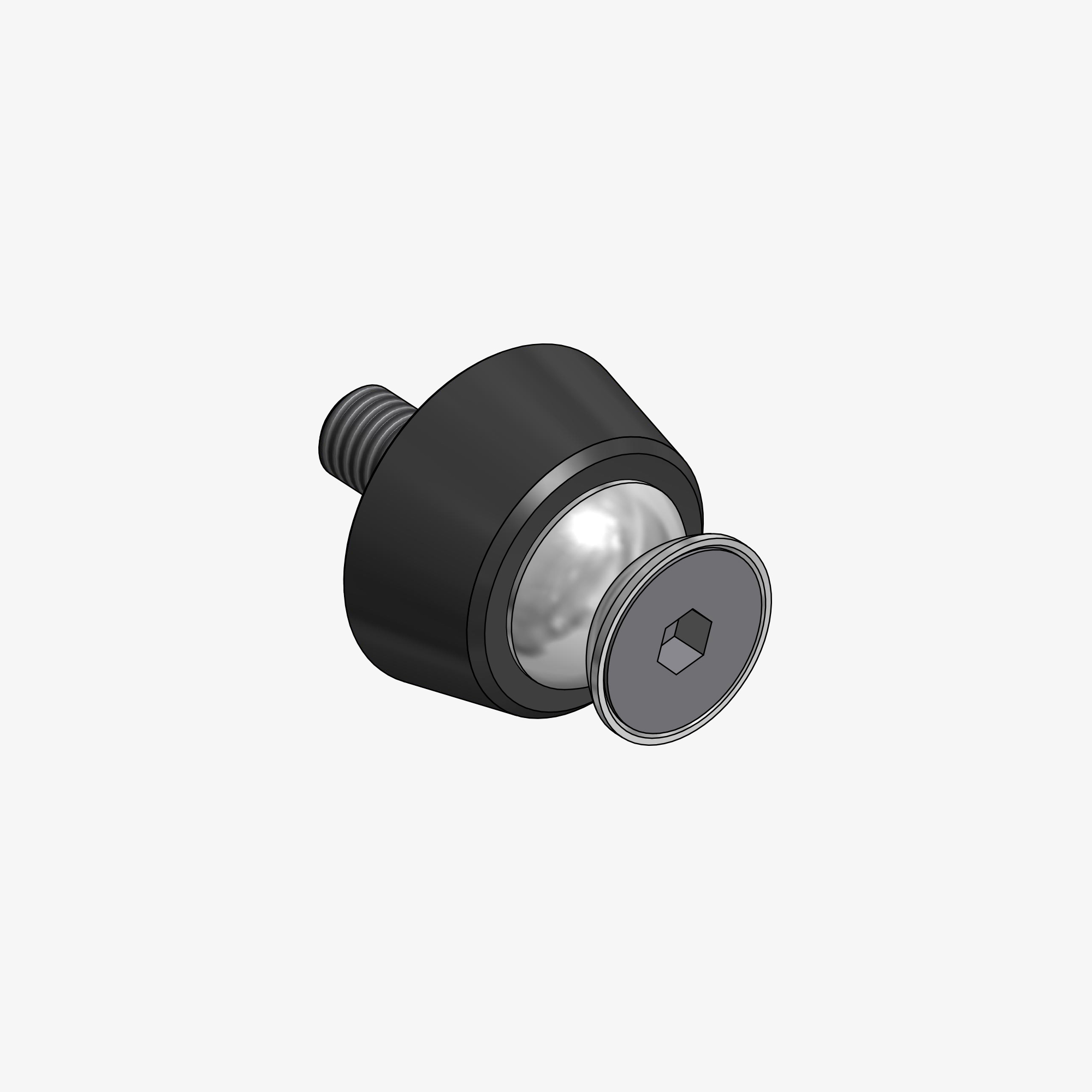 Adaptor for carbon and Evo lever protection - Kawasaki ZX-4R 23-24 - Z 900 17-24
