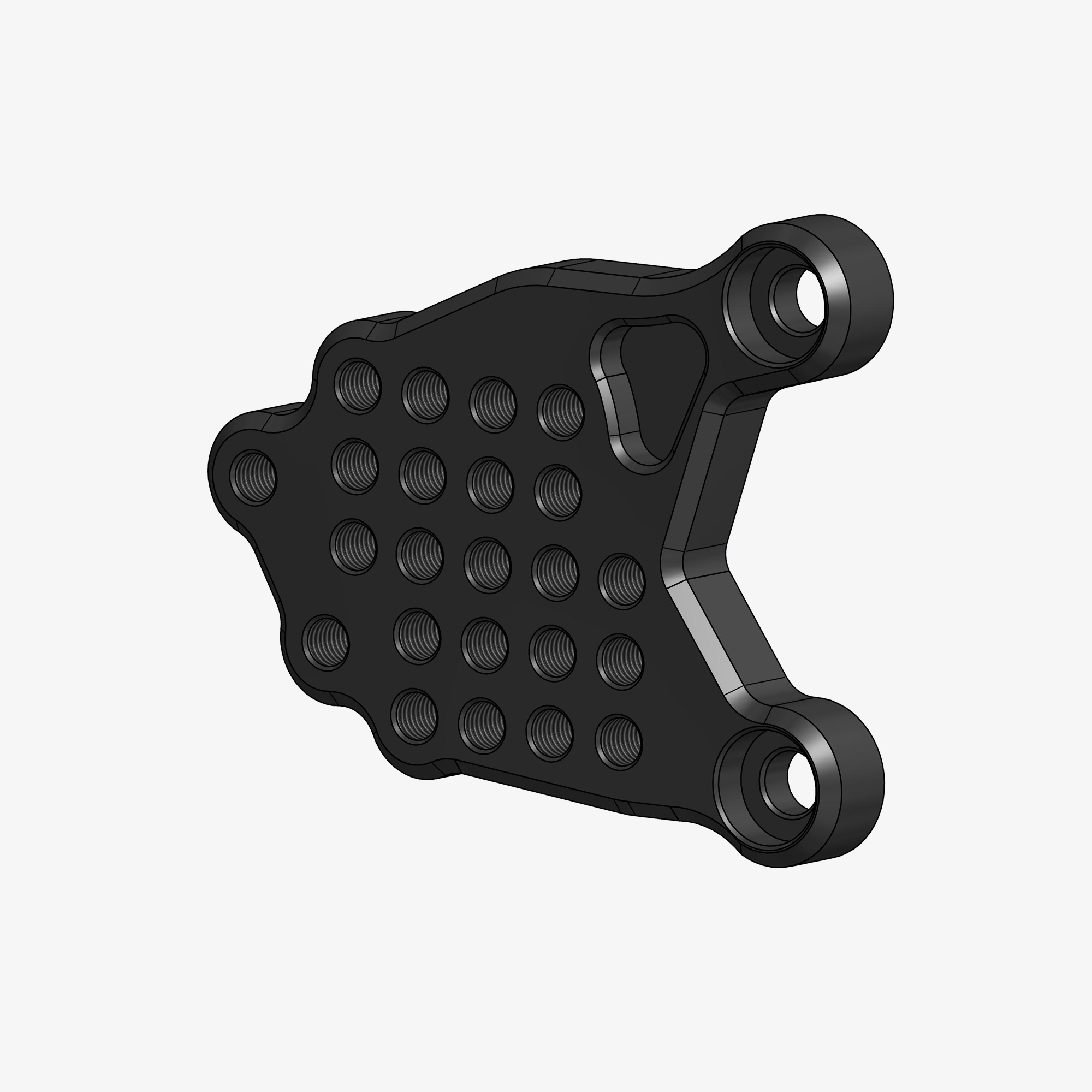 Back plate right side for A003 - A004 - A004R - A005S - A005SR