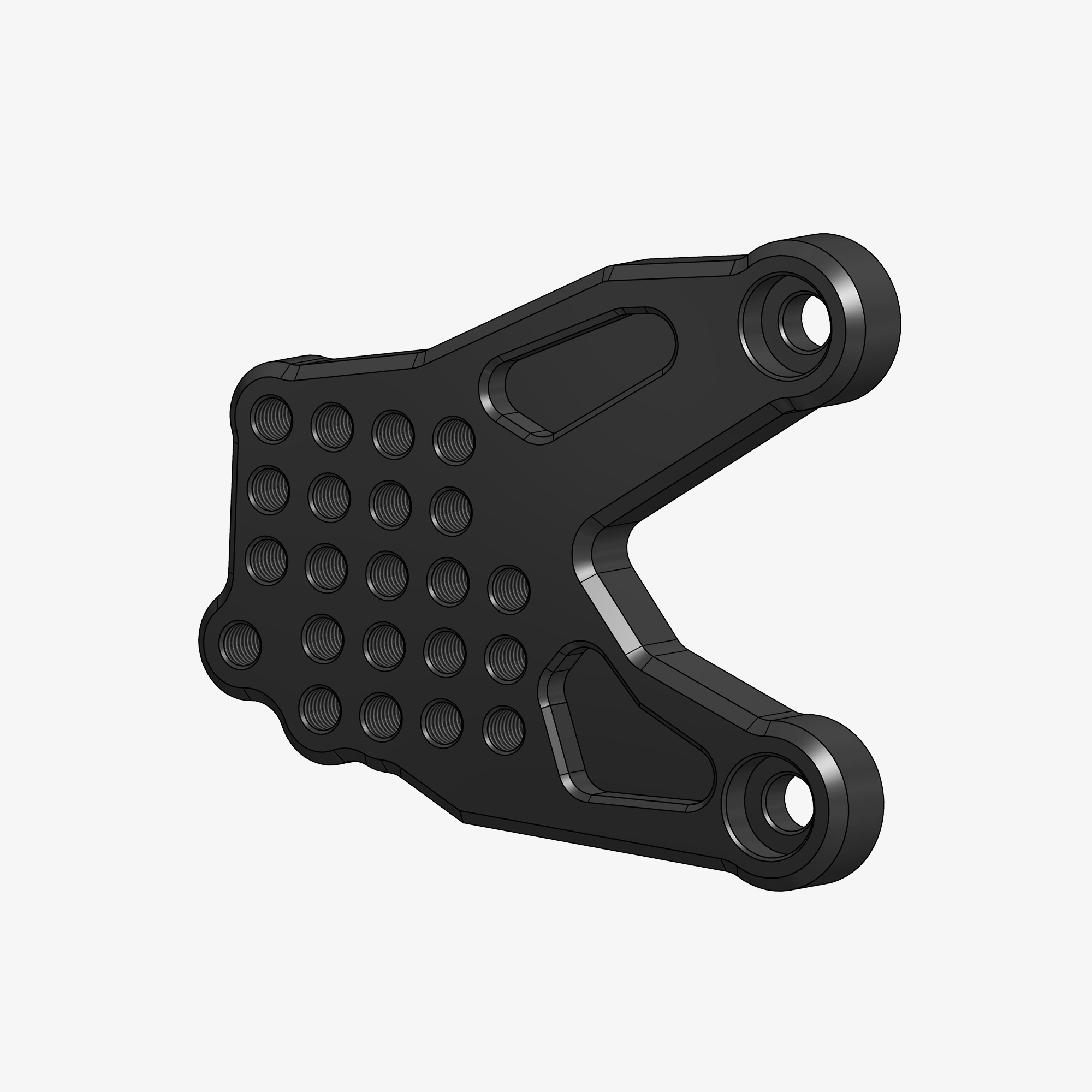 Back plate right side for B001 - B001R