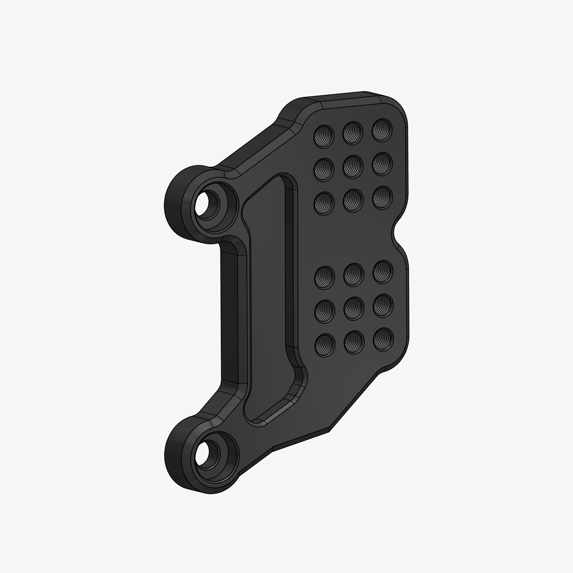 Back plate left side for Y004