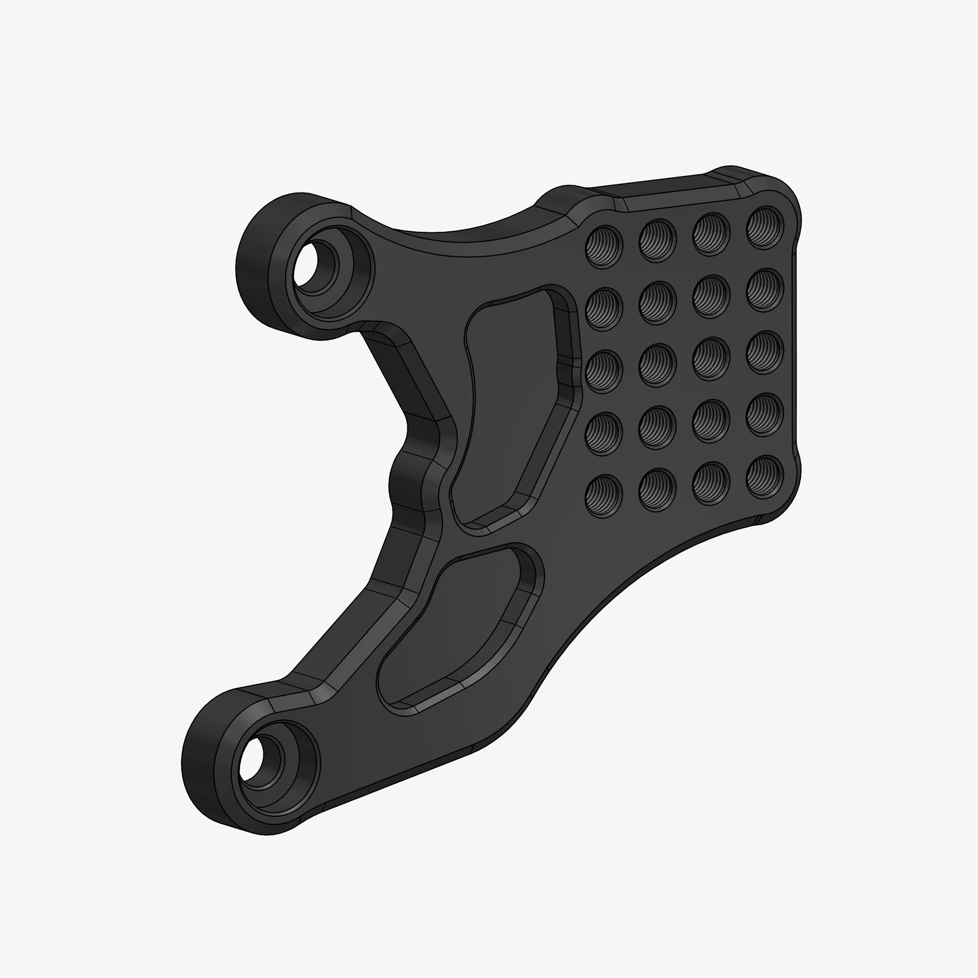 Back plate left side for Y007