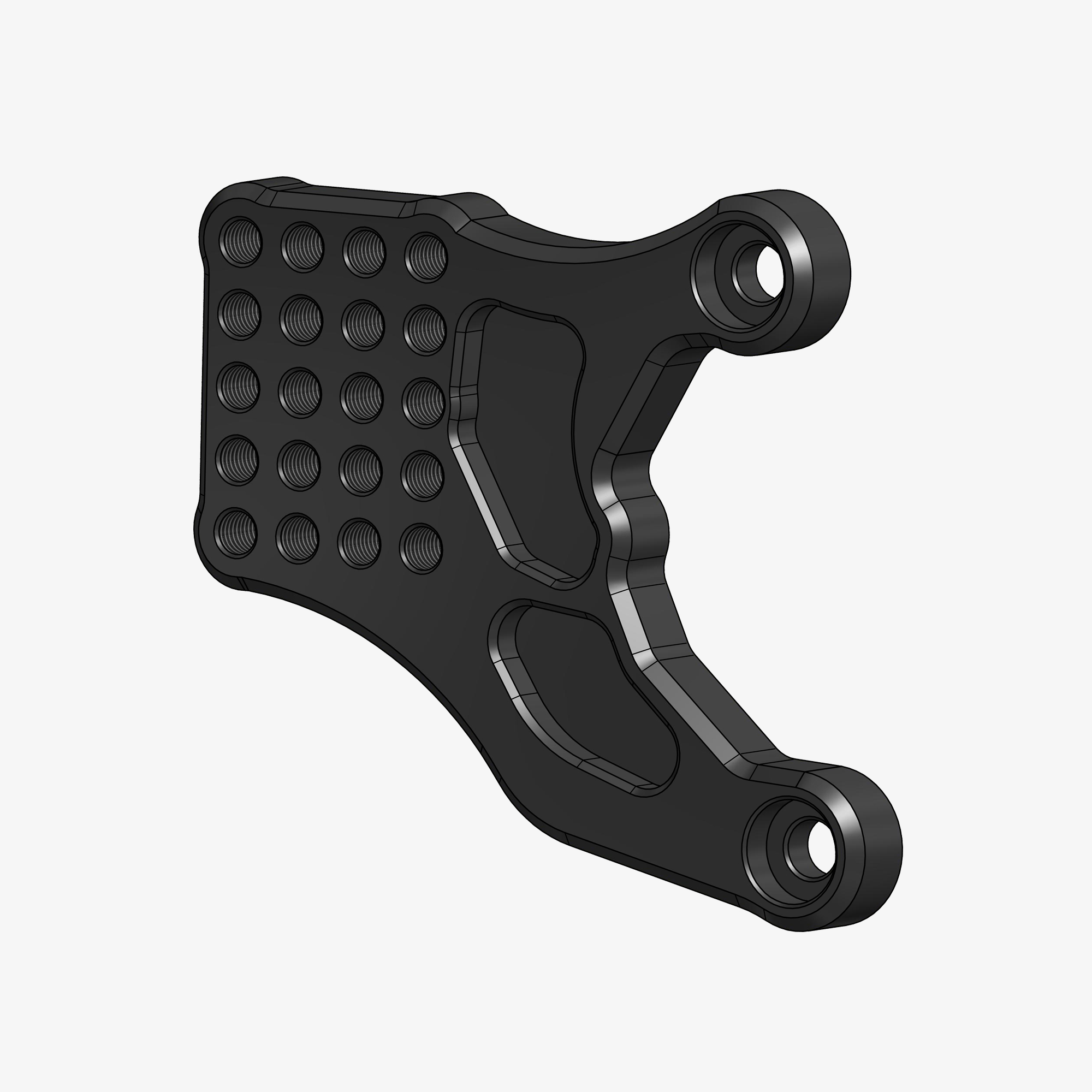 Back plate right side for Y007