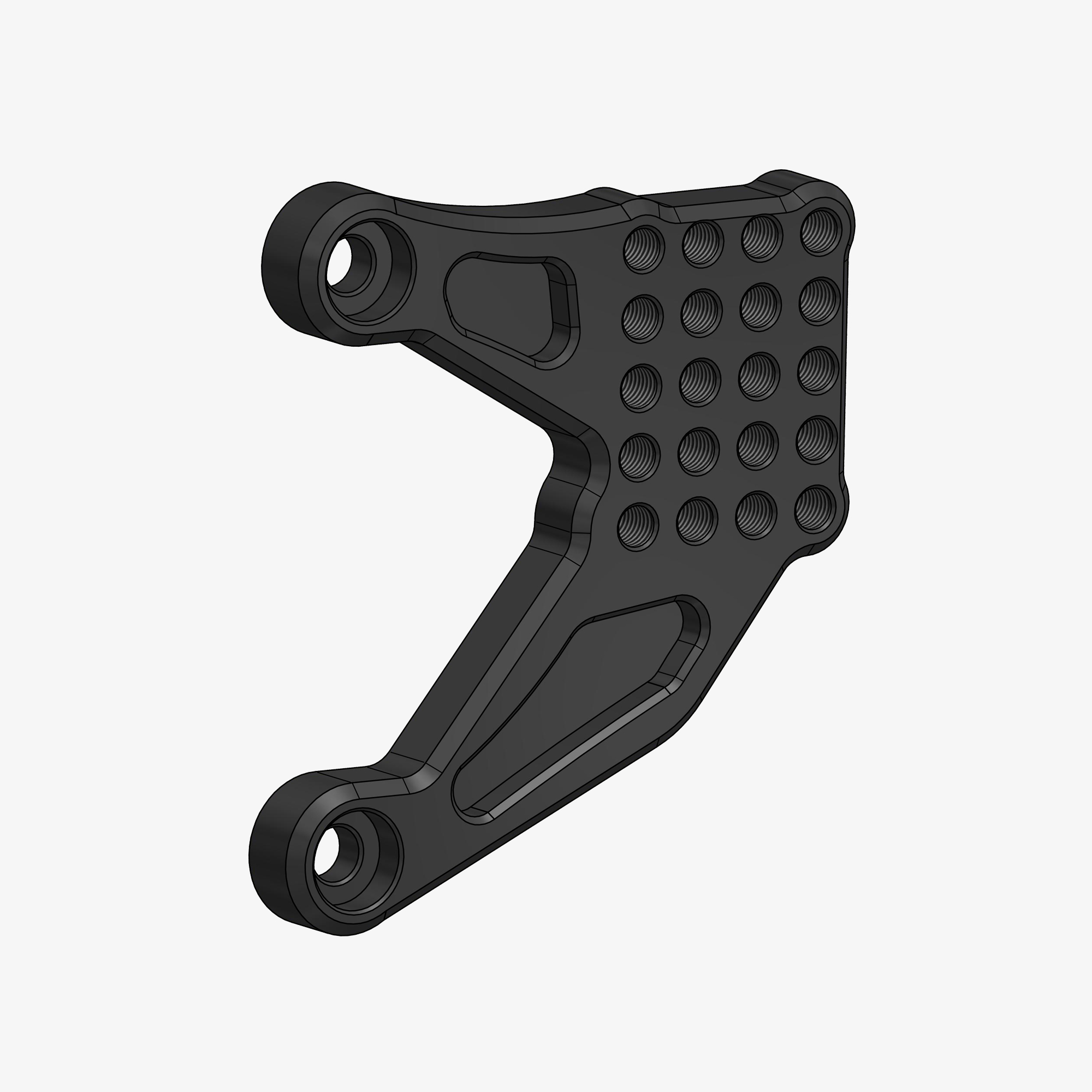 Back plate left side for K005 - K006 - K010 - K020