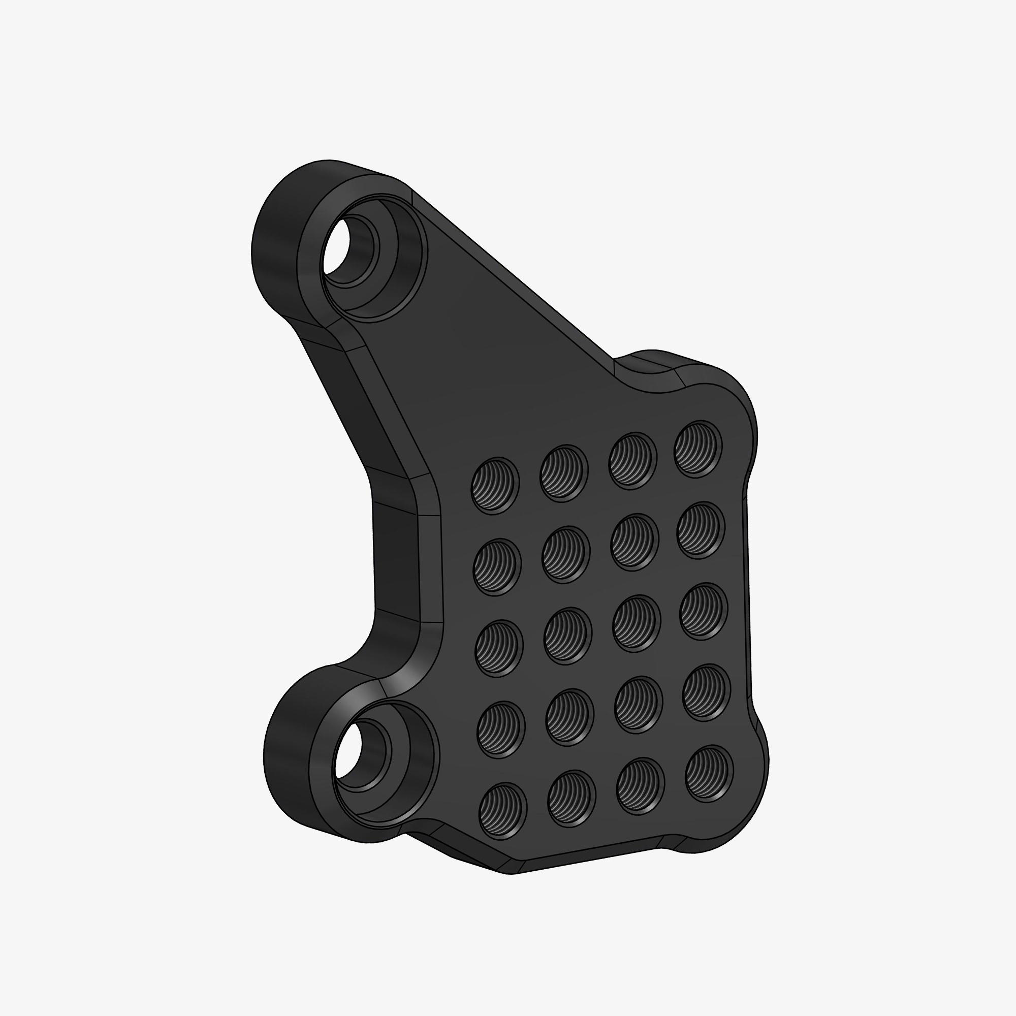 Back plate left side for D916