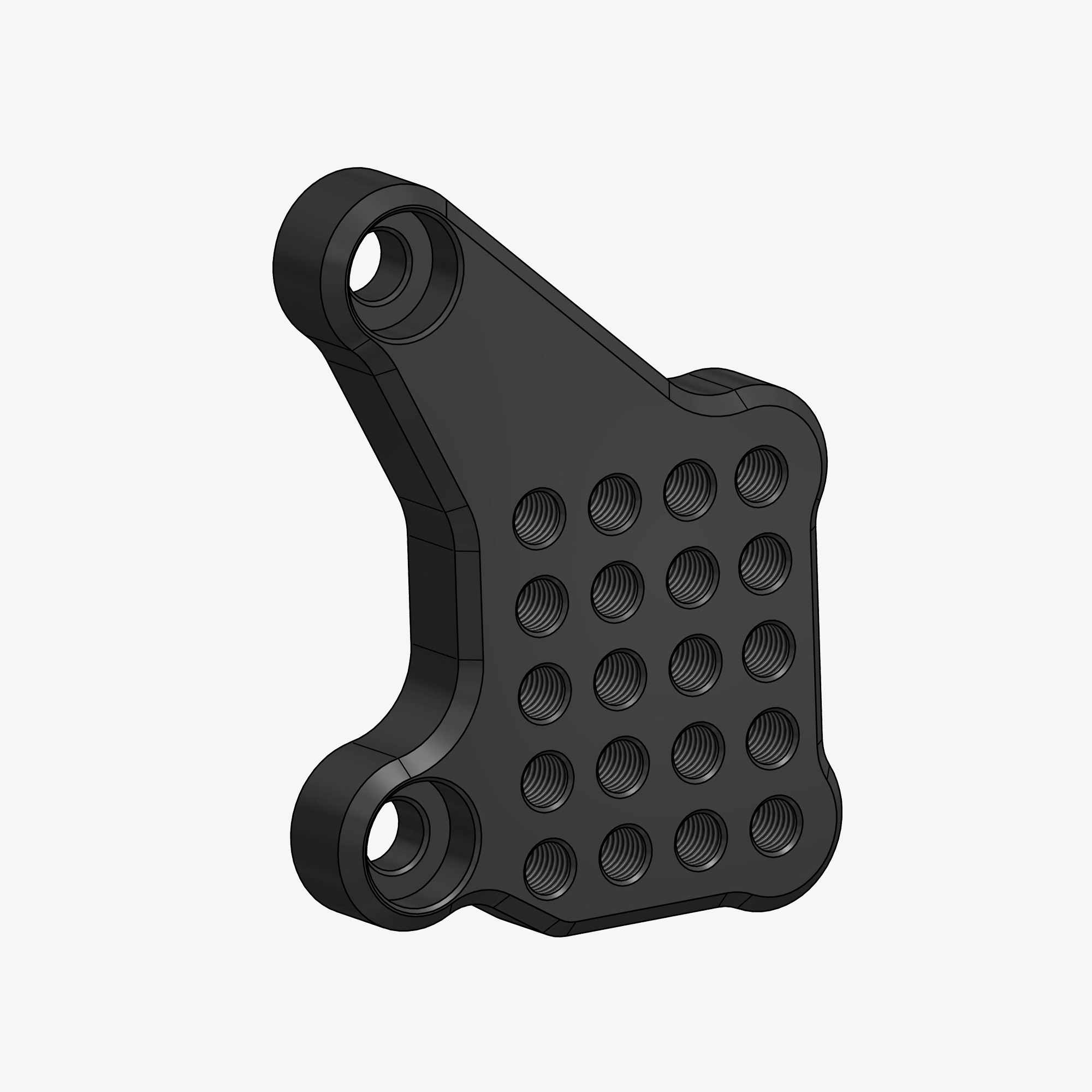 Back plate left side for D999