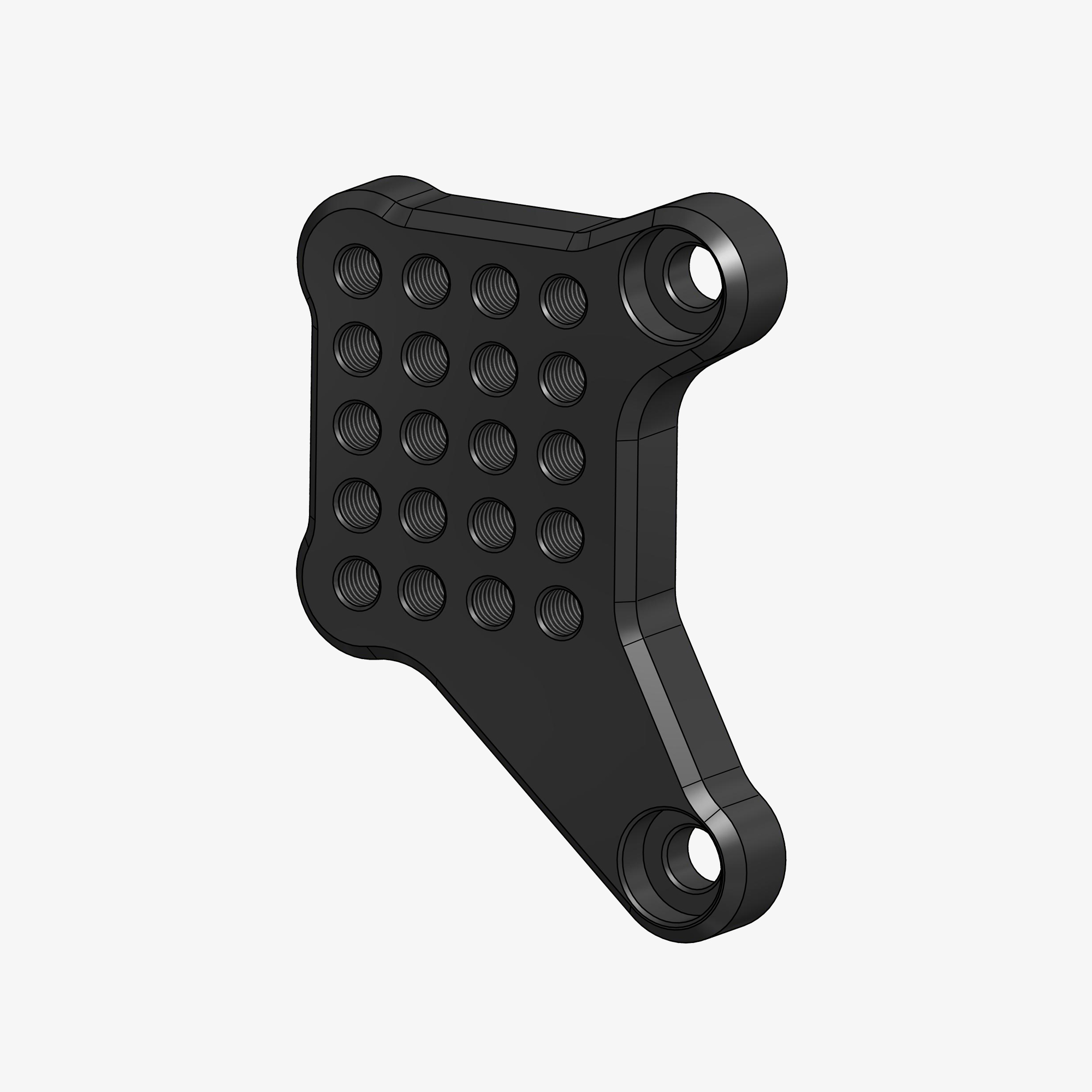 Back plate right side for D1098