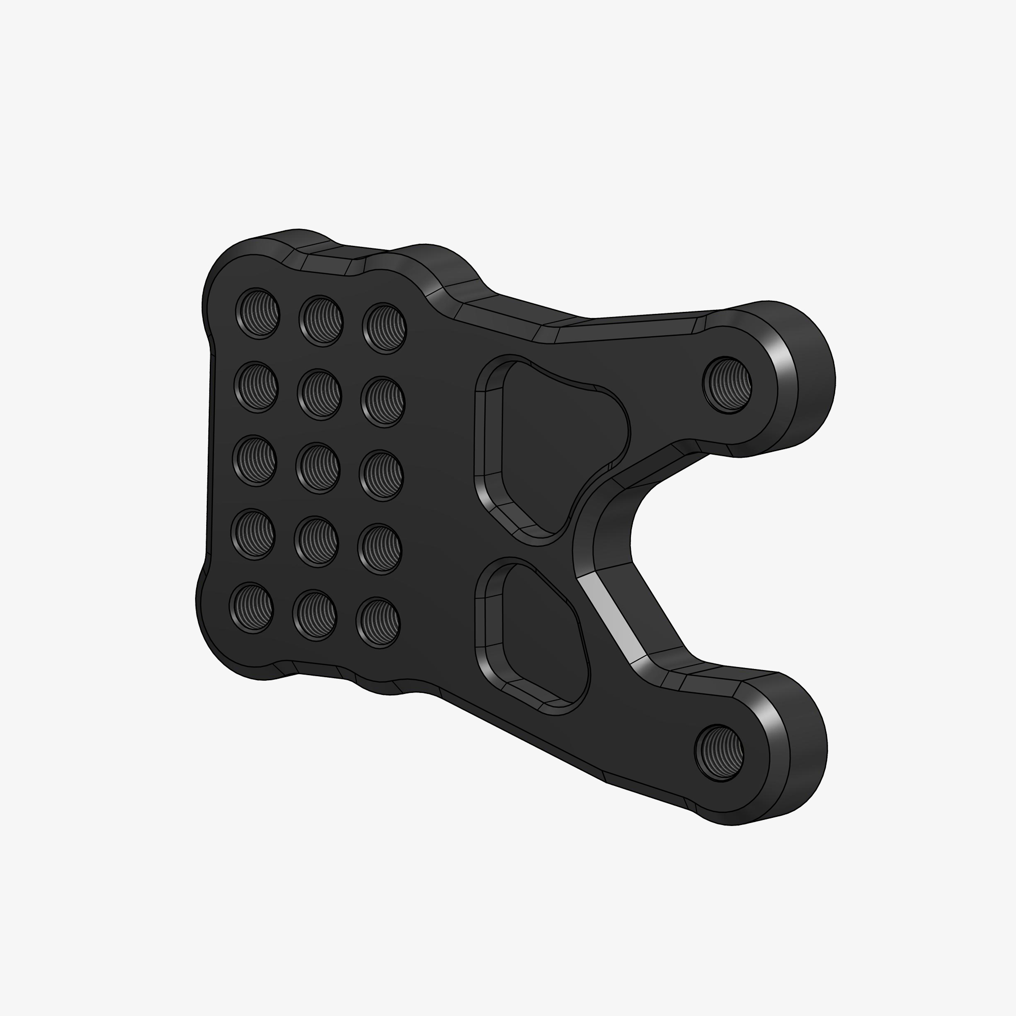 Back plate right side for S006 - S007 - S008