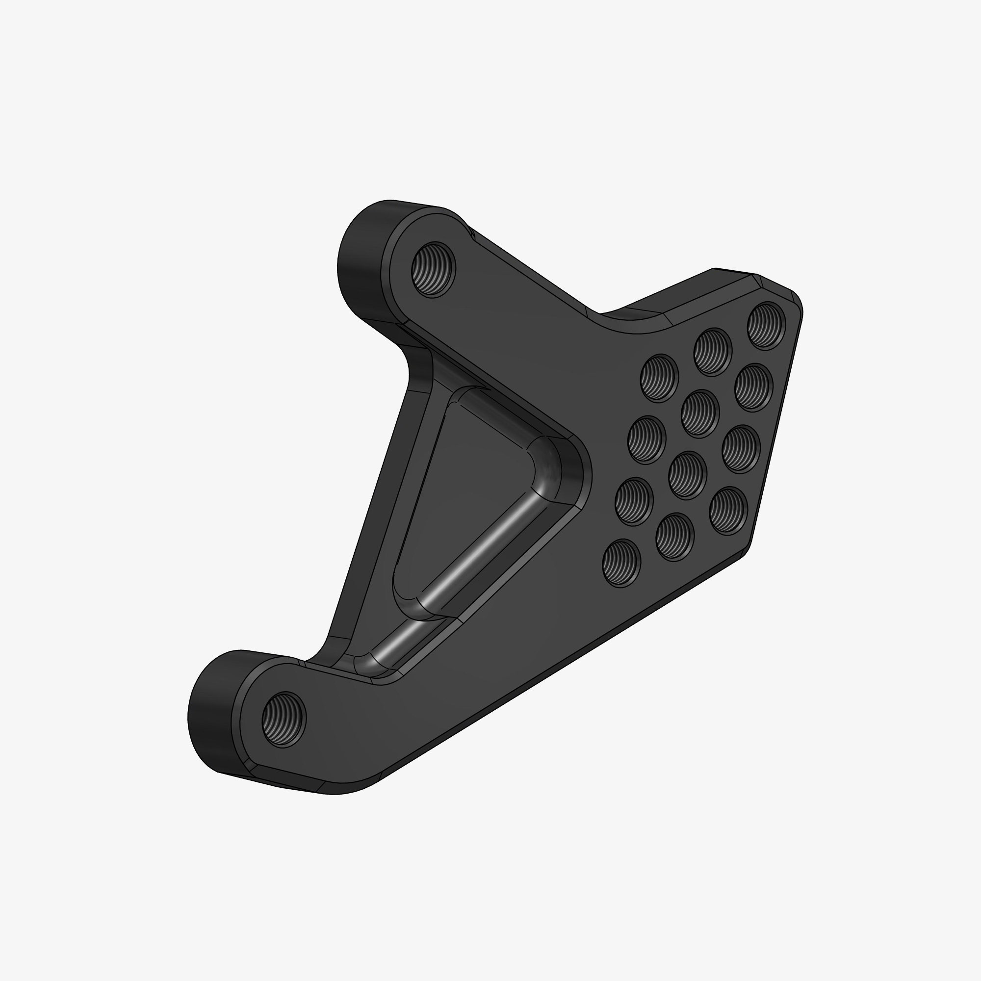 Back plate left side for B005