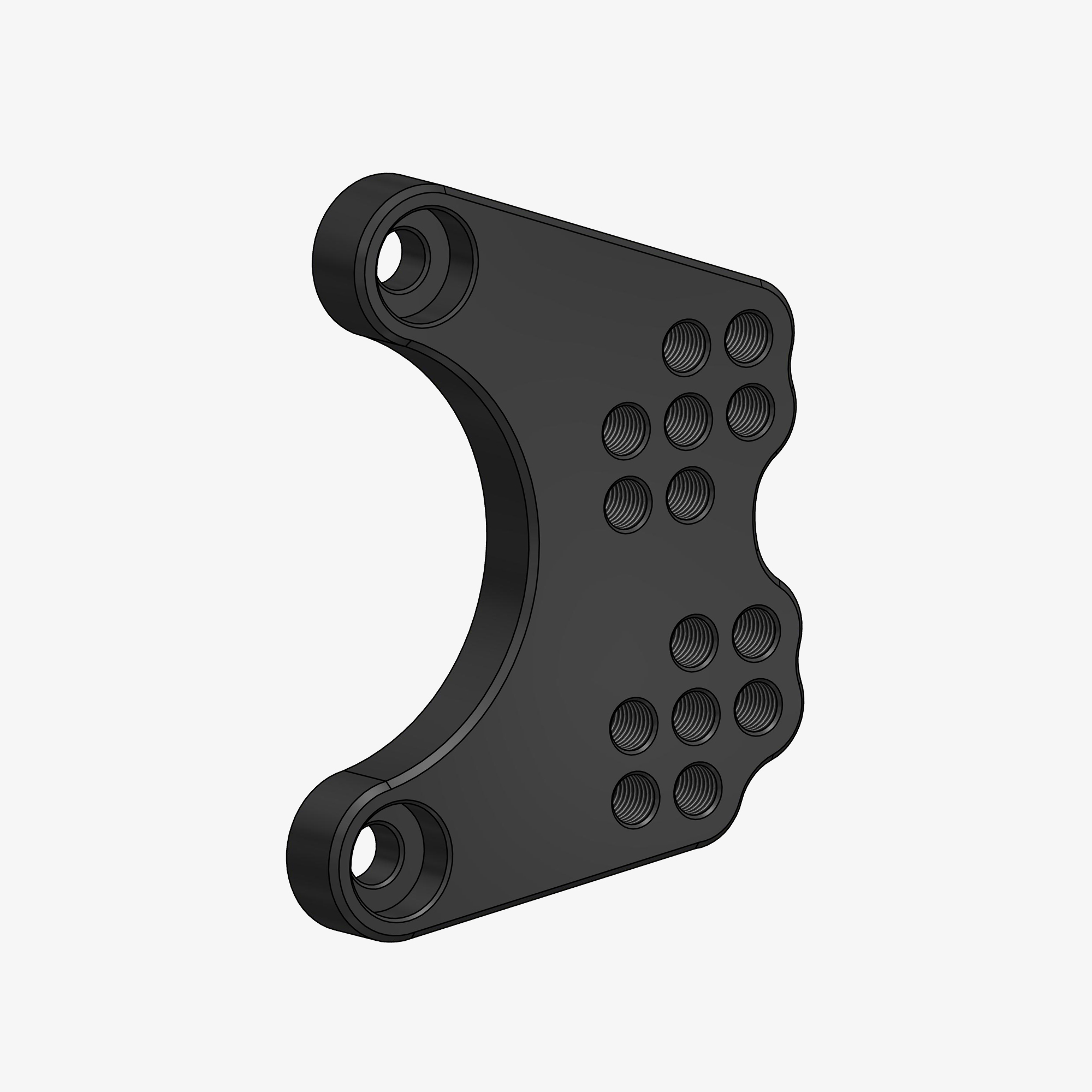 Back plate left side for Y011 - Y011A