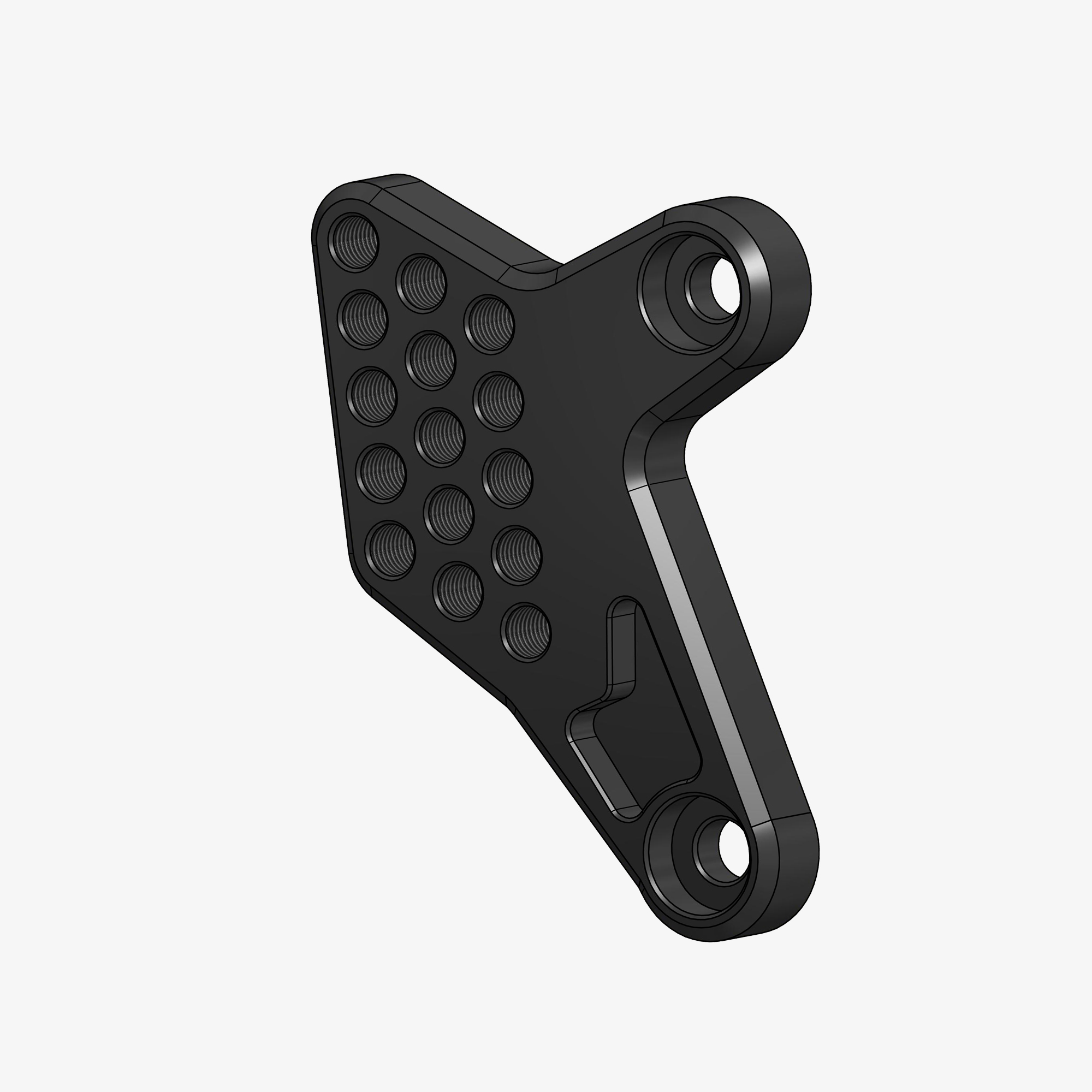 Back plate right side for KT03