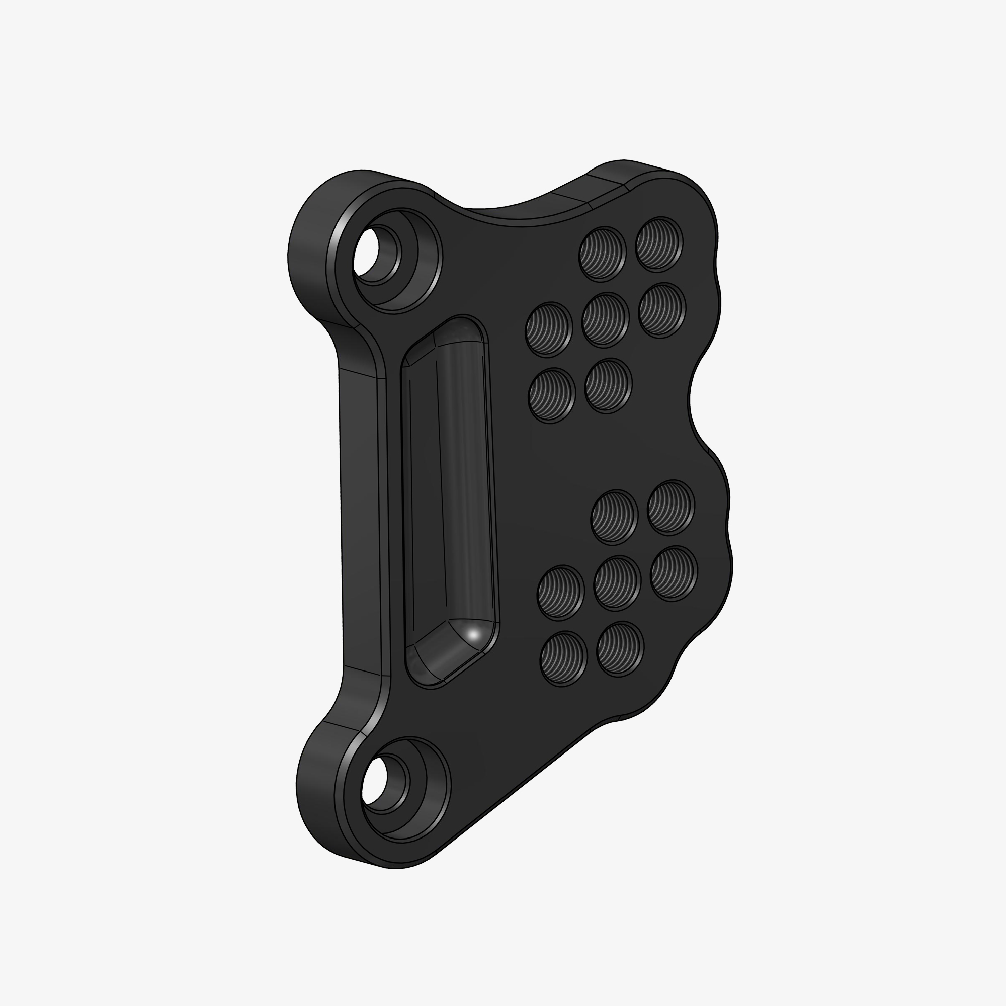 Back plate left side for H012