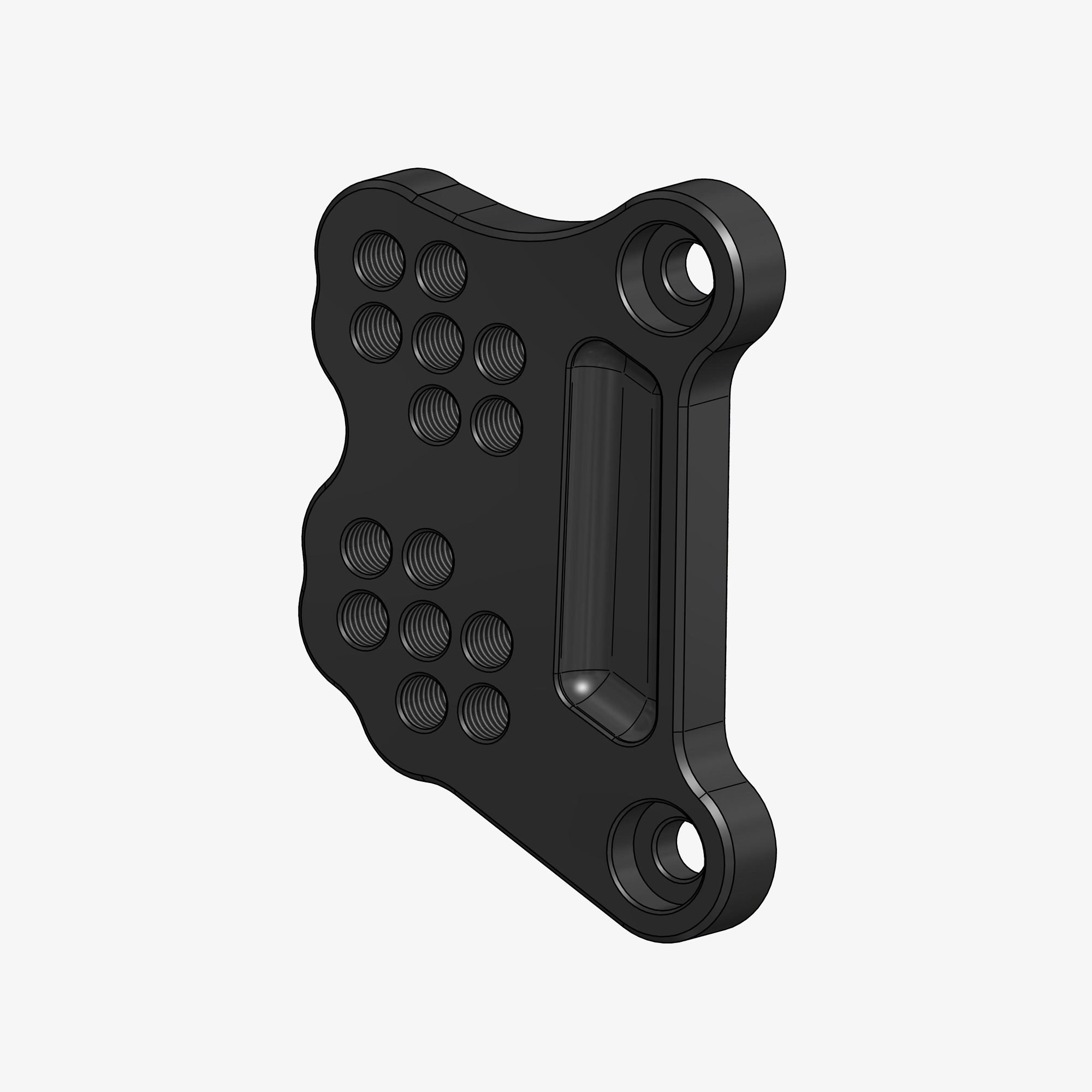 Back plate right side for H012