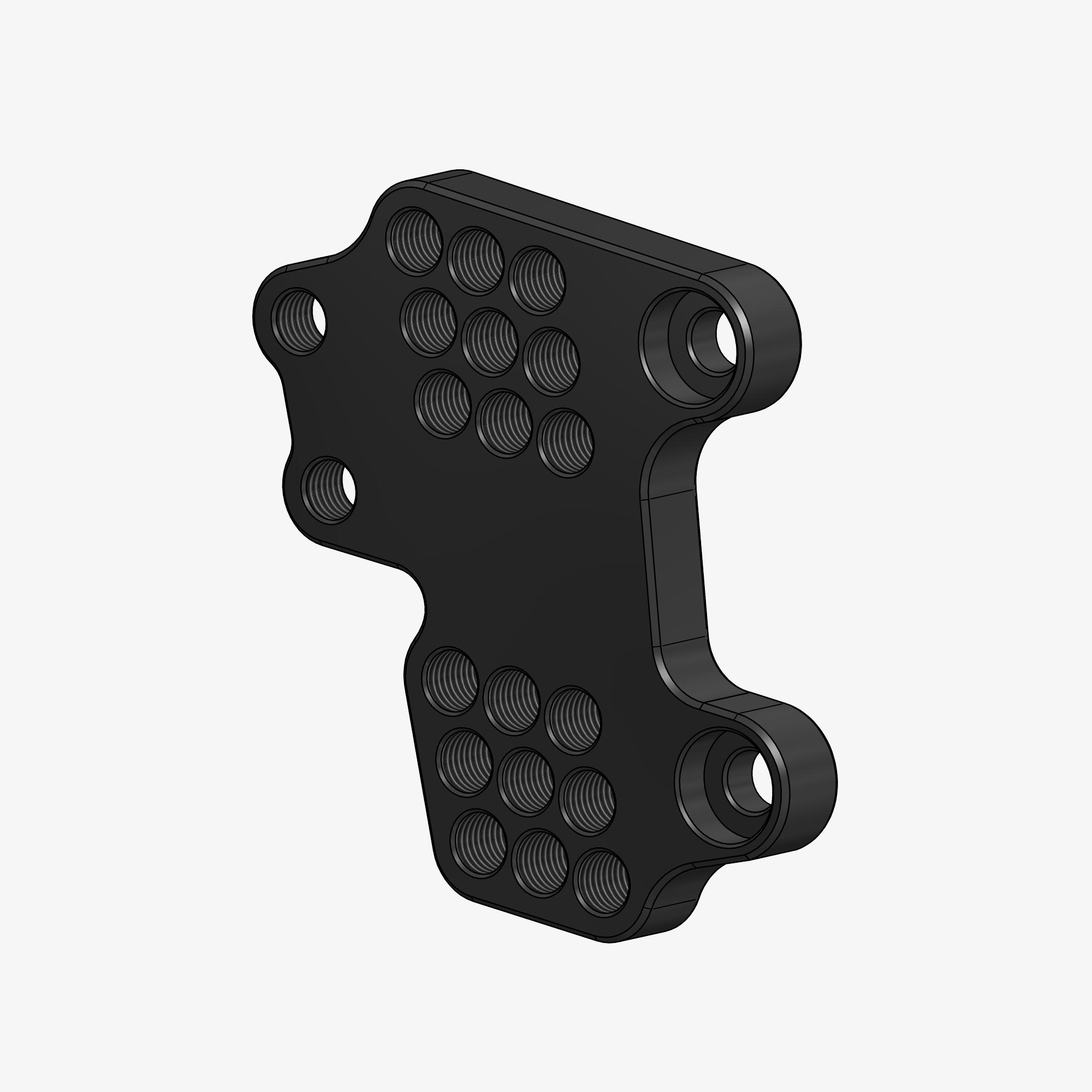 Back plate right side for H013 - H014