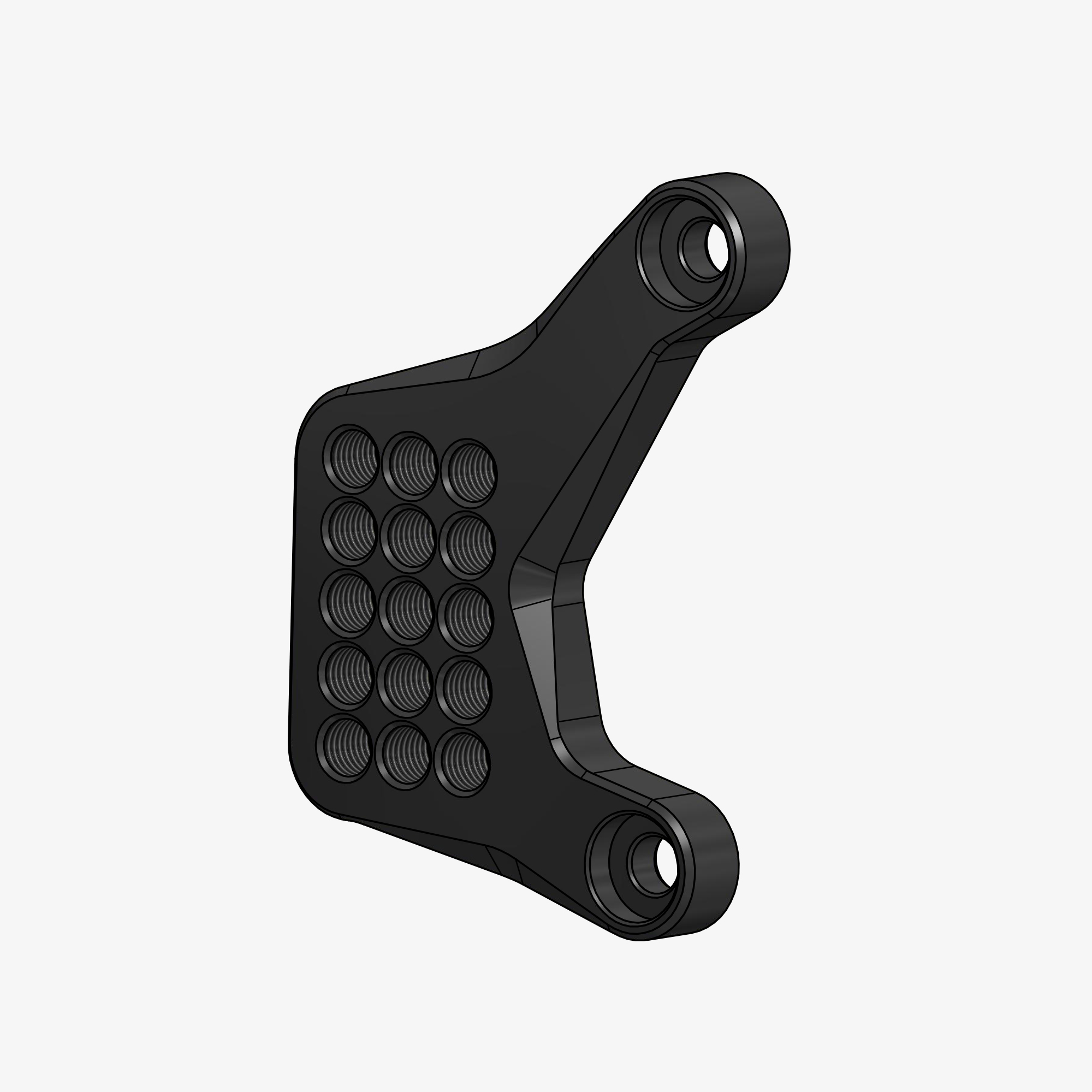 Back plate right side for K019_25