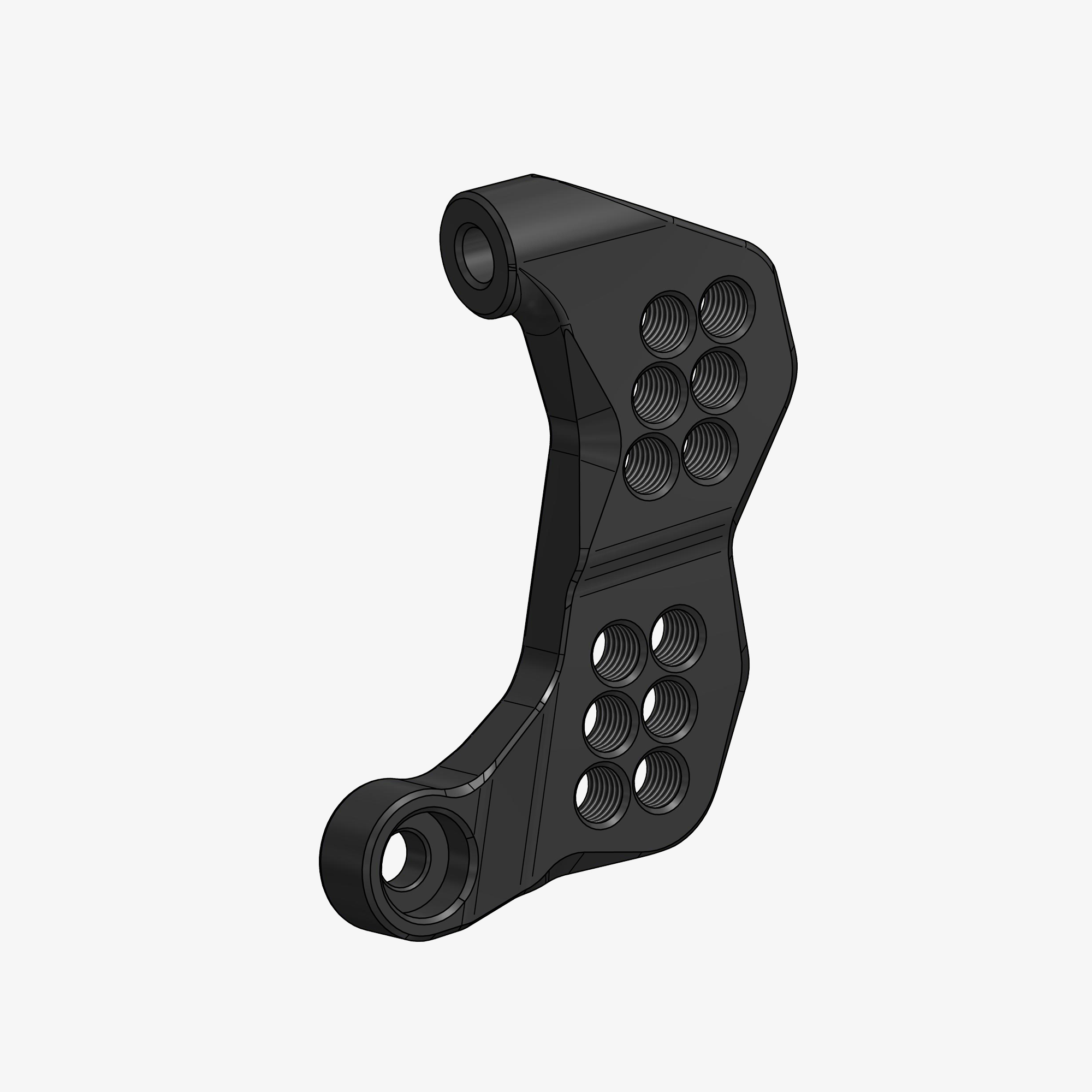 Back plate left side for DV4