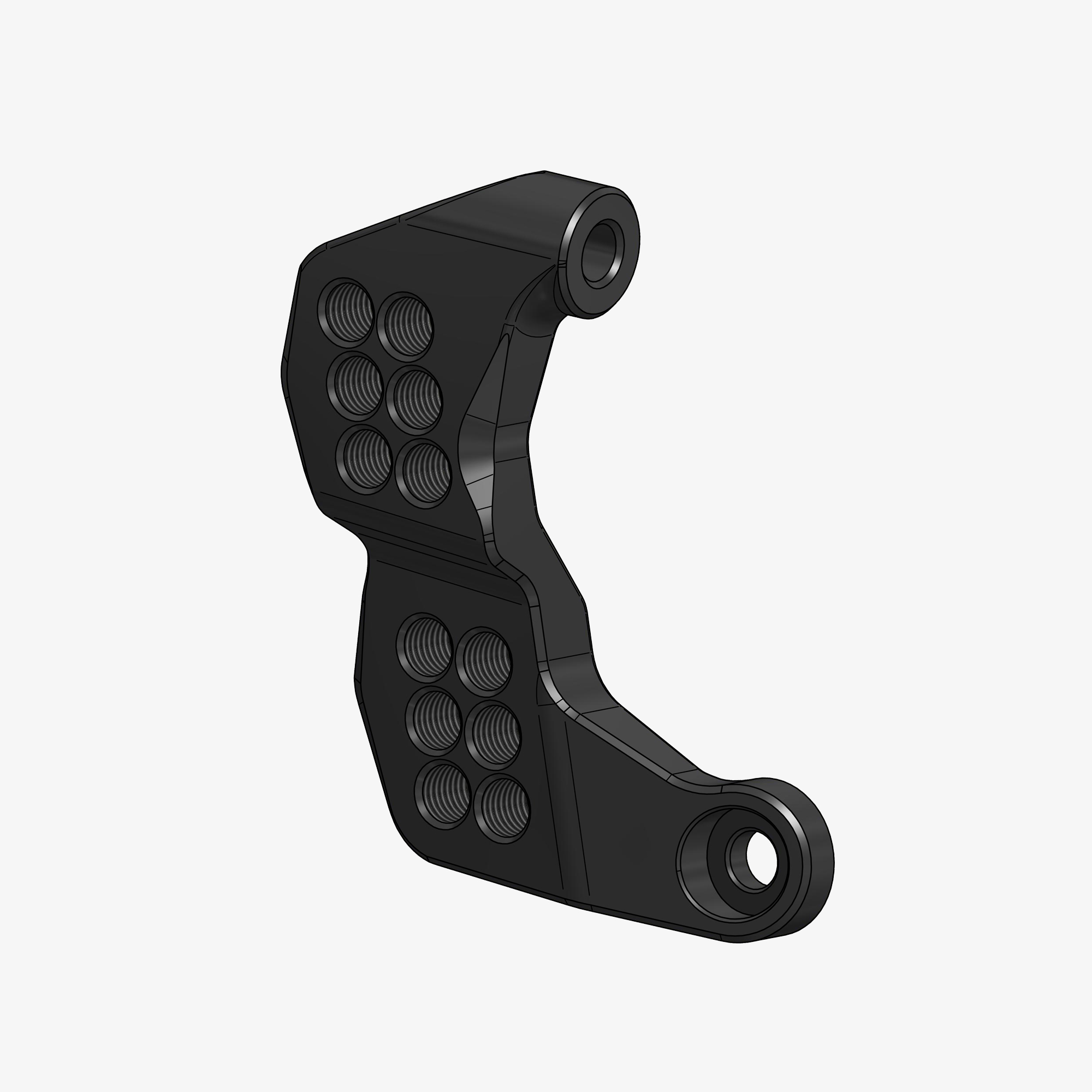 Back plate right side for DV4