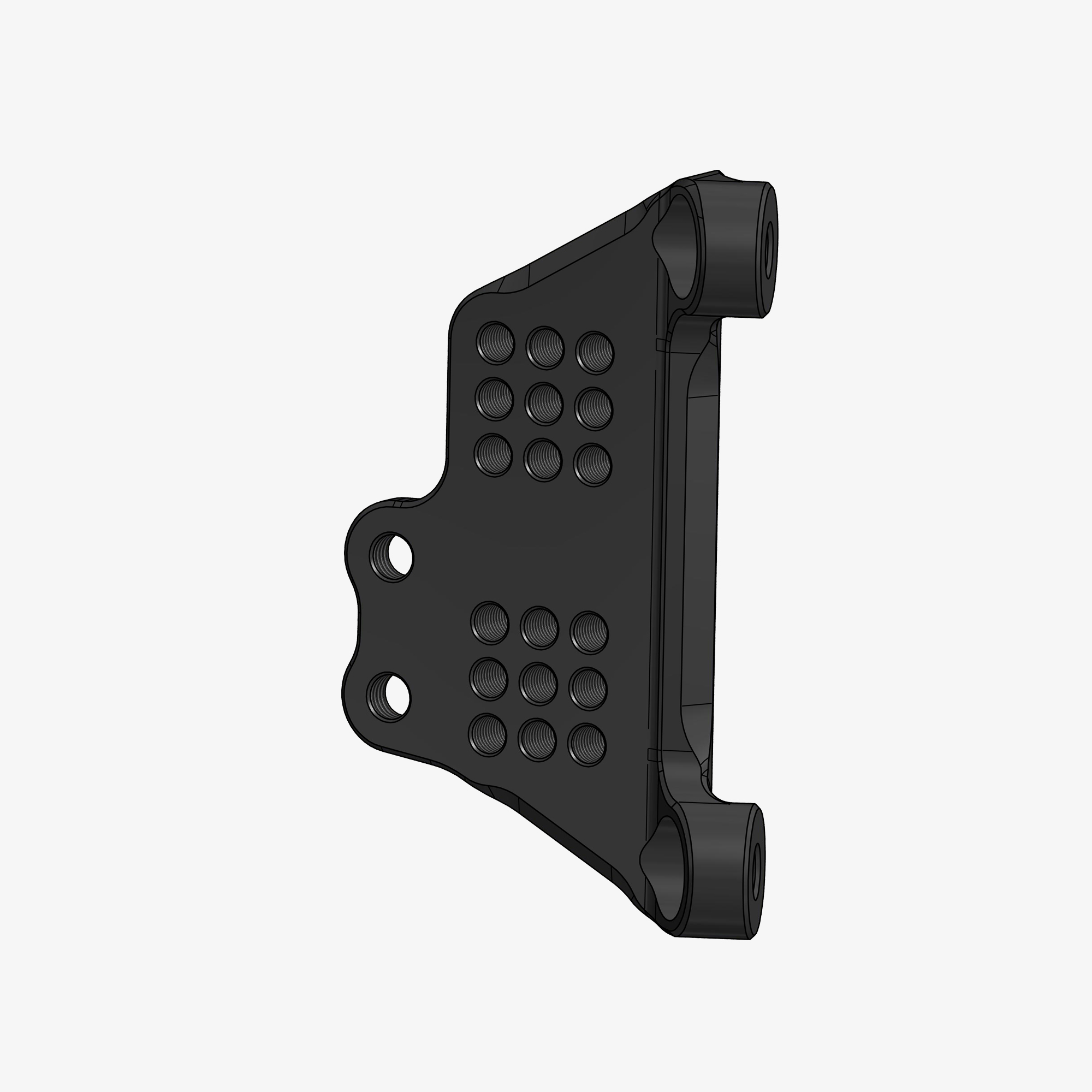 Back plate right side for B007