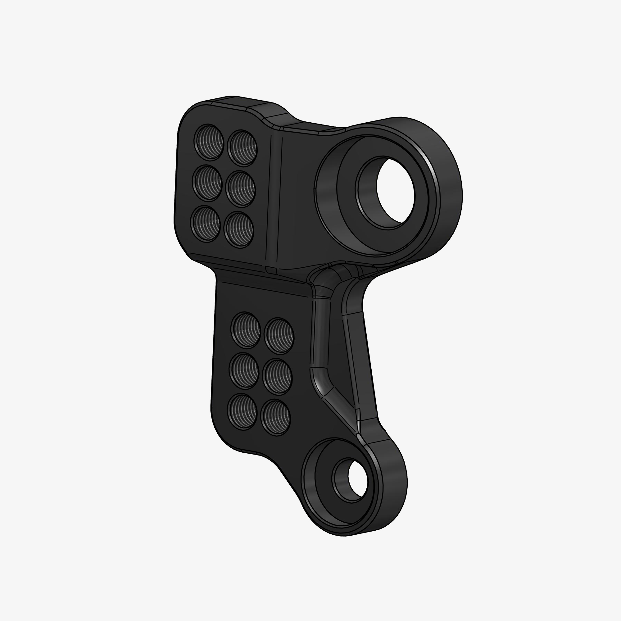 Back plate right side for KT04