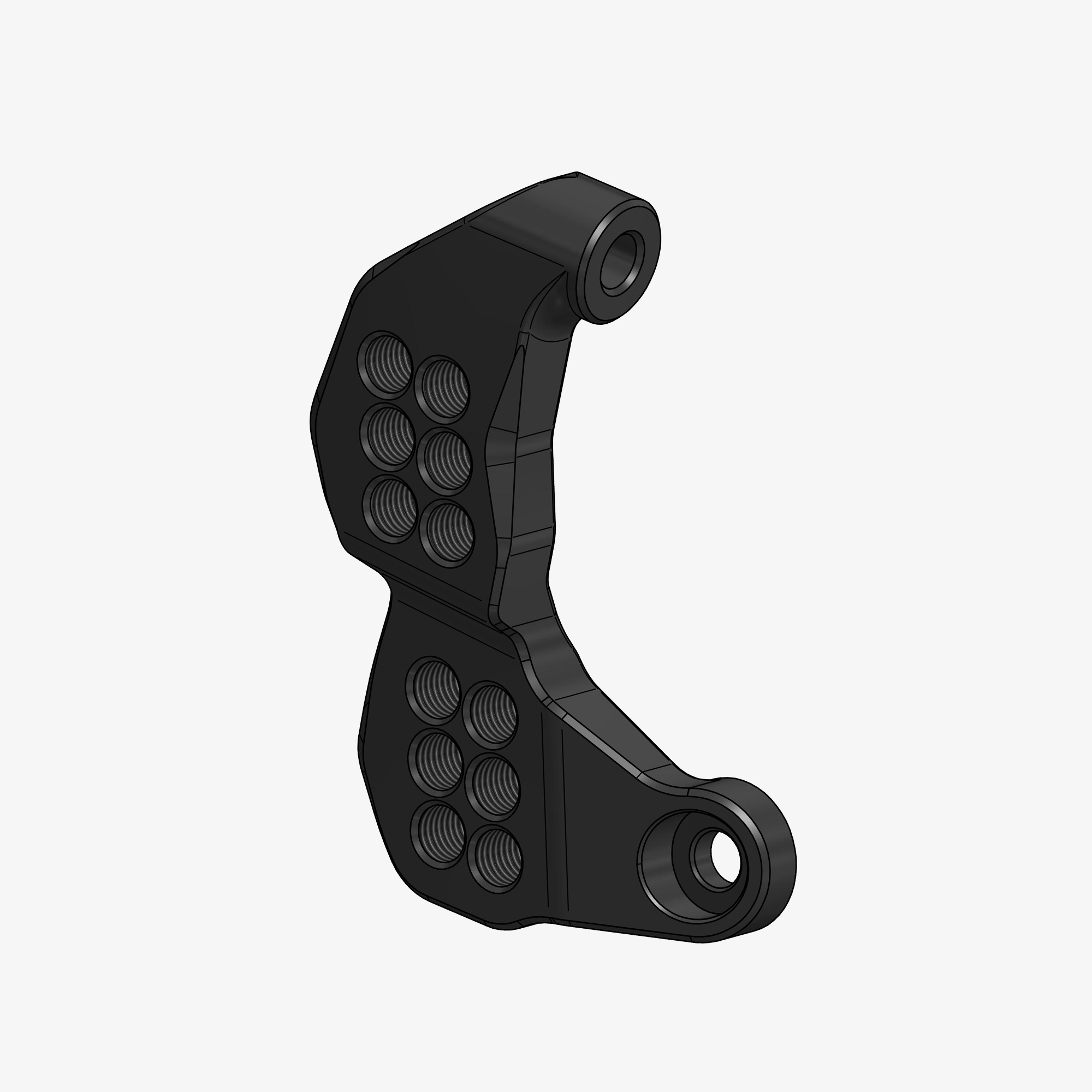 Back plate right side for DSTR2