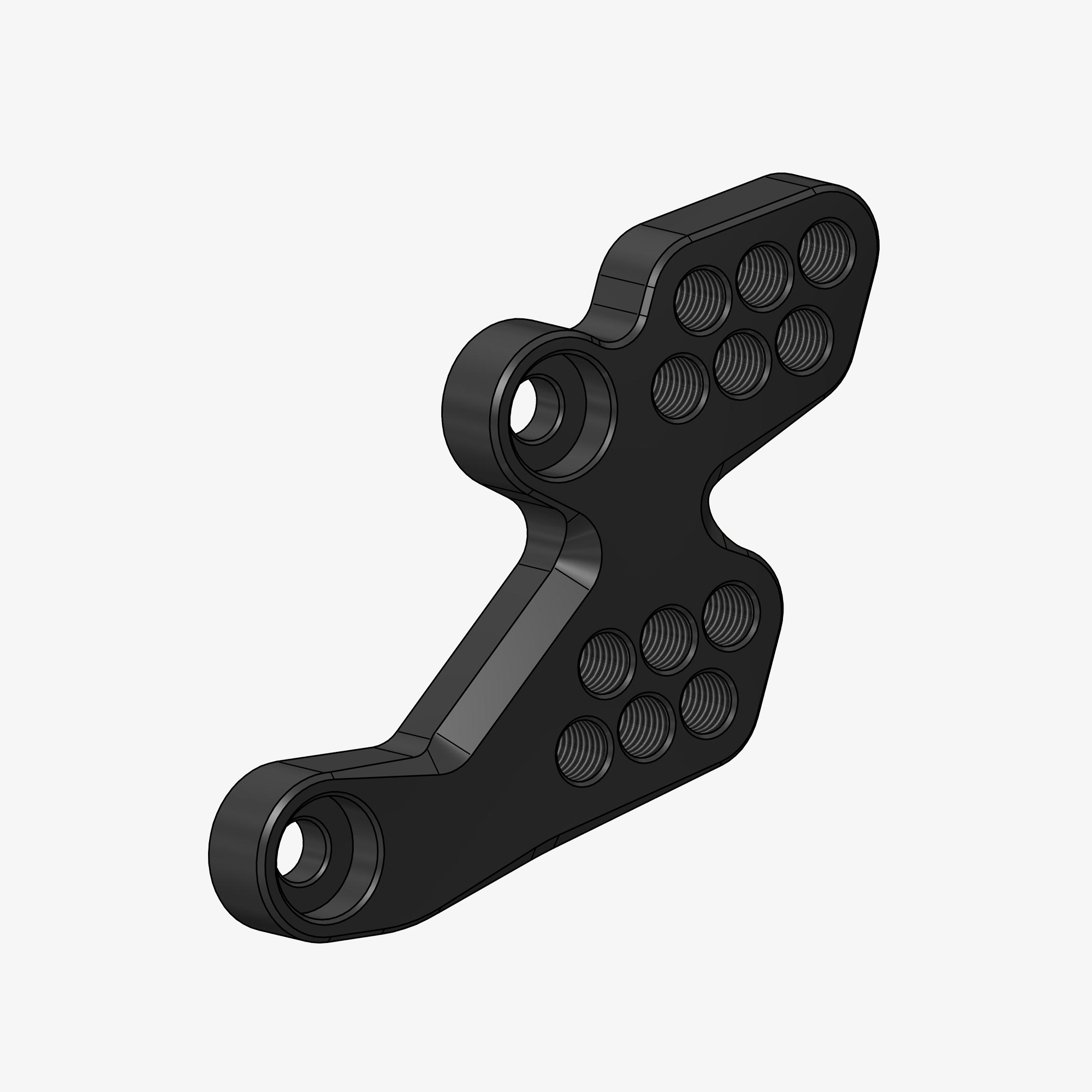 Back plate left side for A006