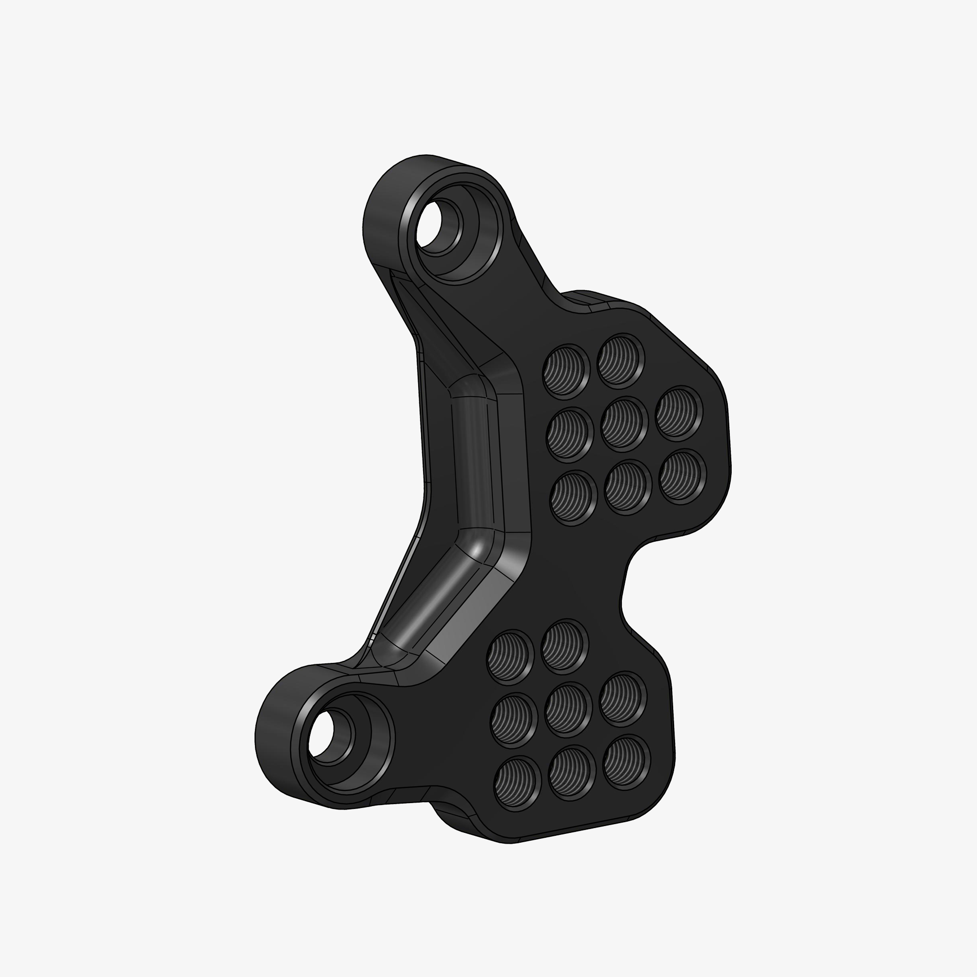 Back plate left side for TH08