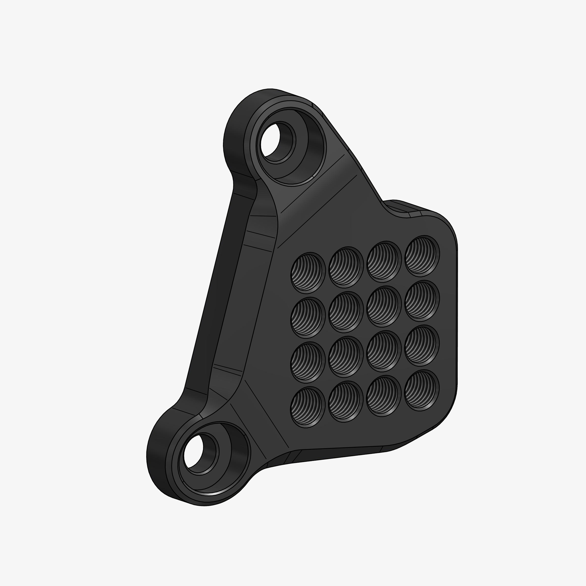 Back plate left side for Y016