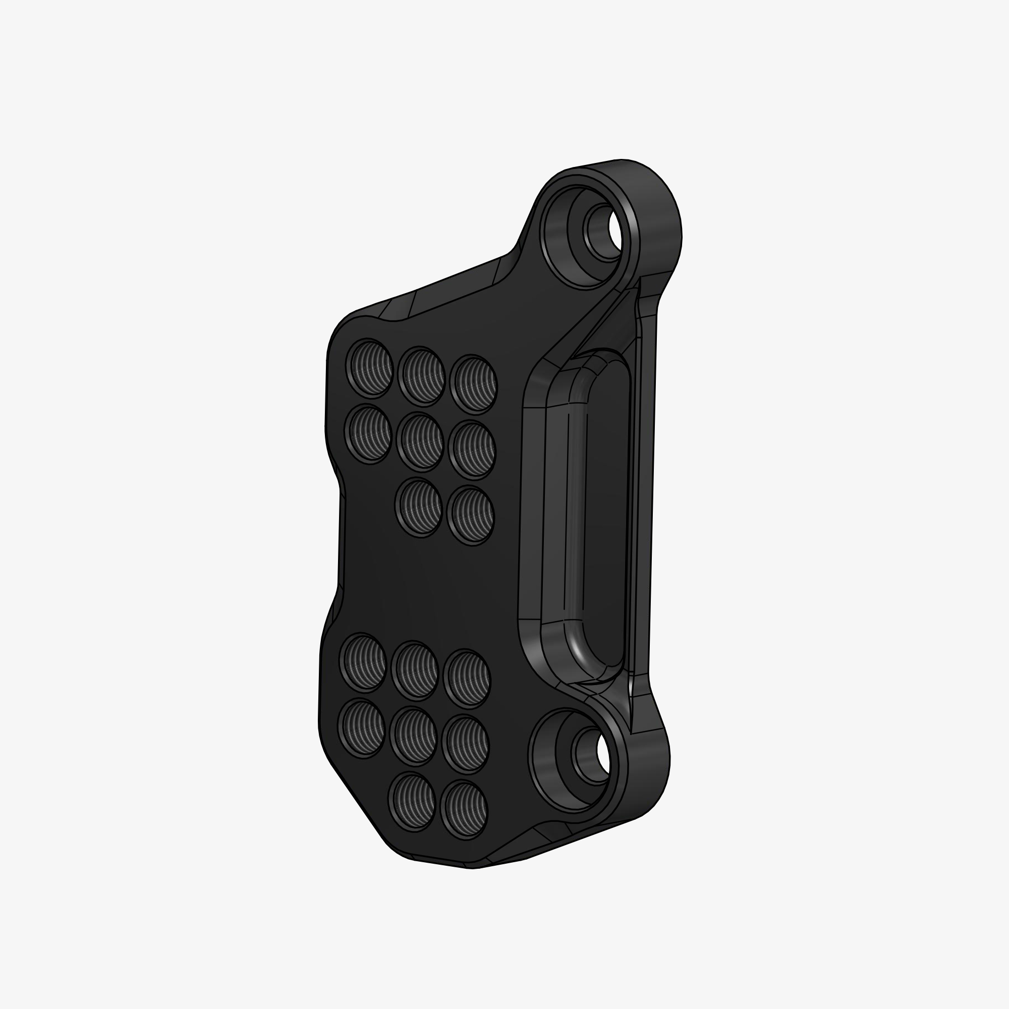 Back plate right side for K022