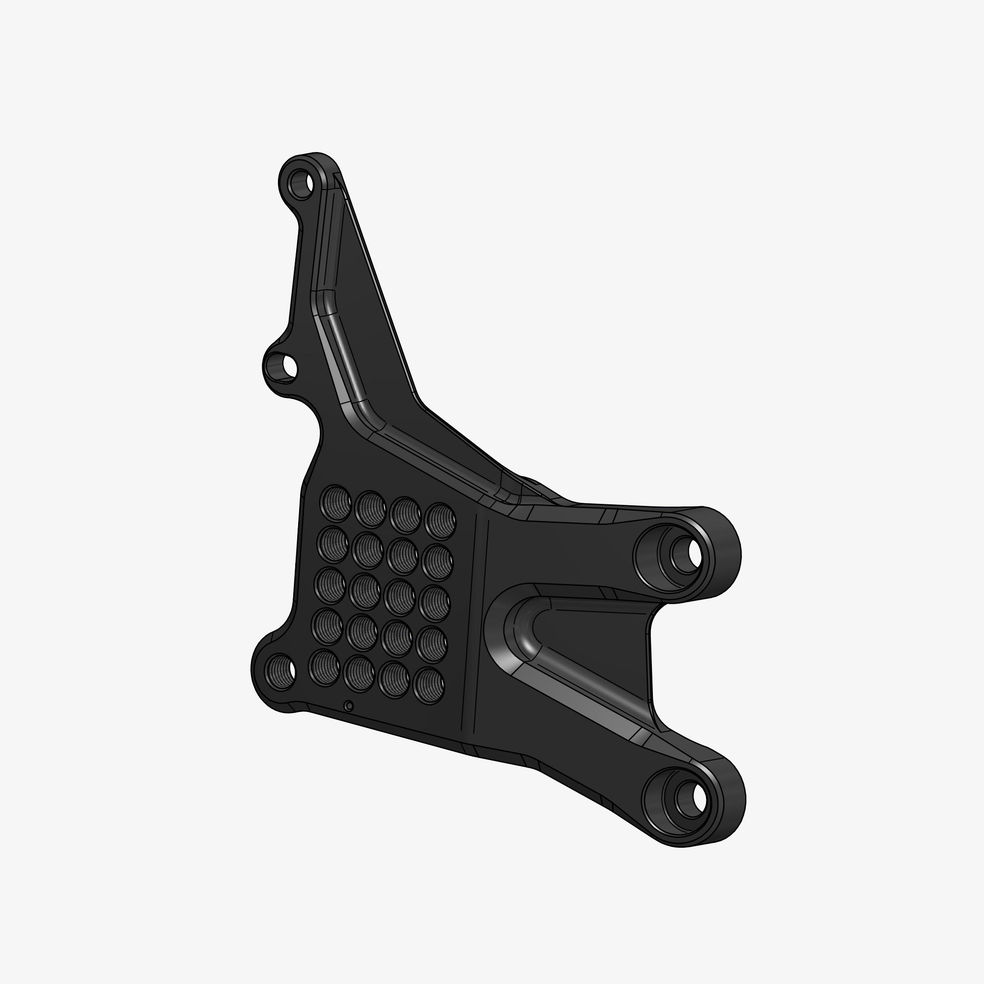 Back plate right side for H018