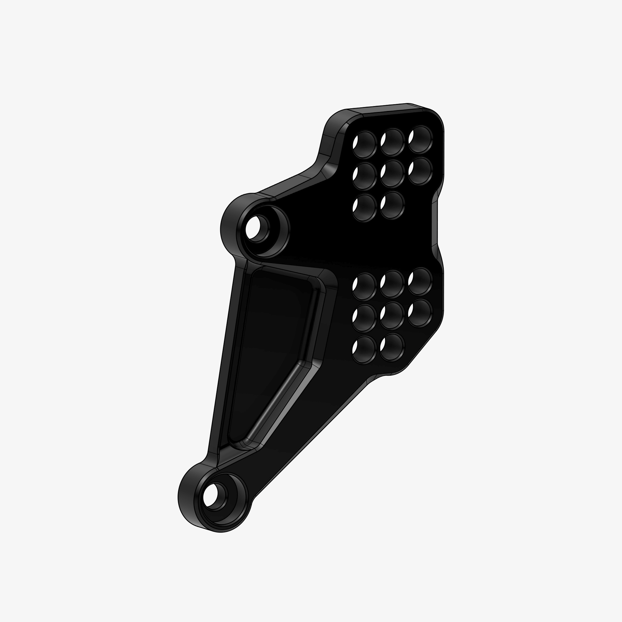 Back plate left side for K024