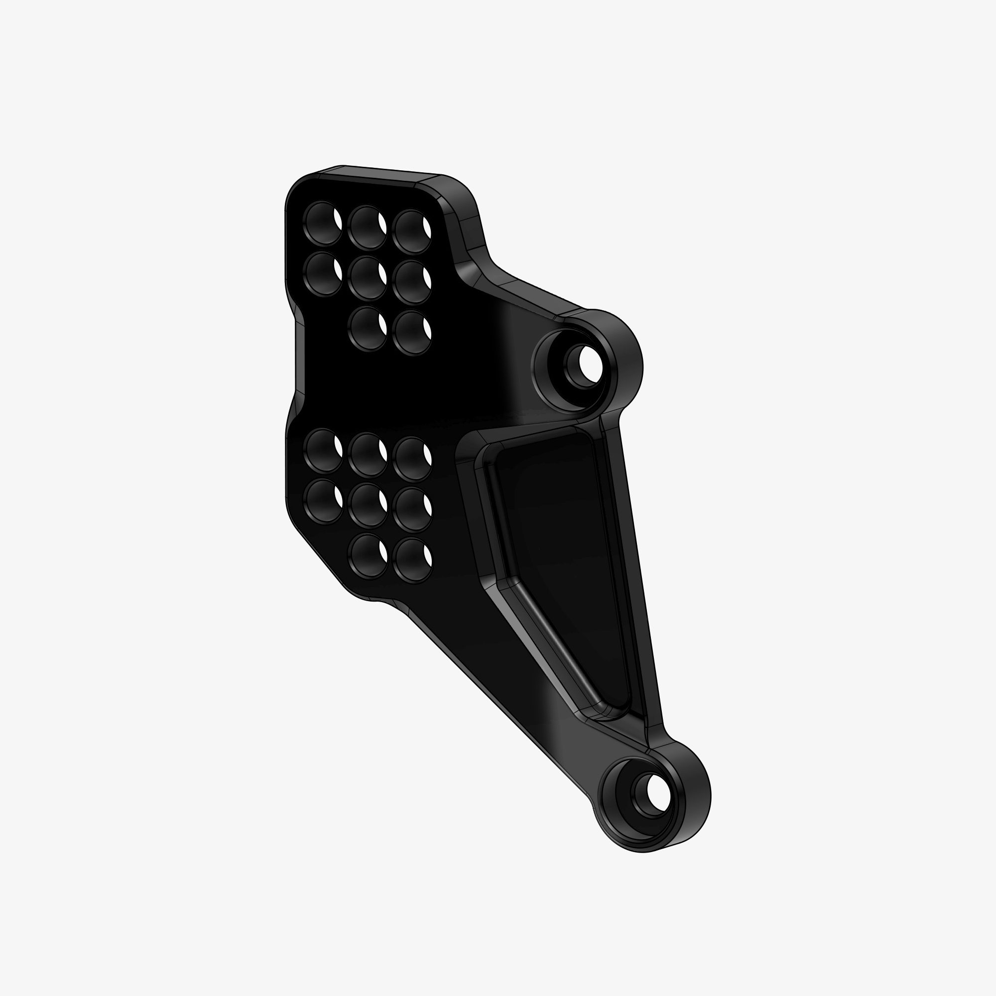 Back plate right side for K024