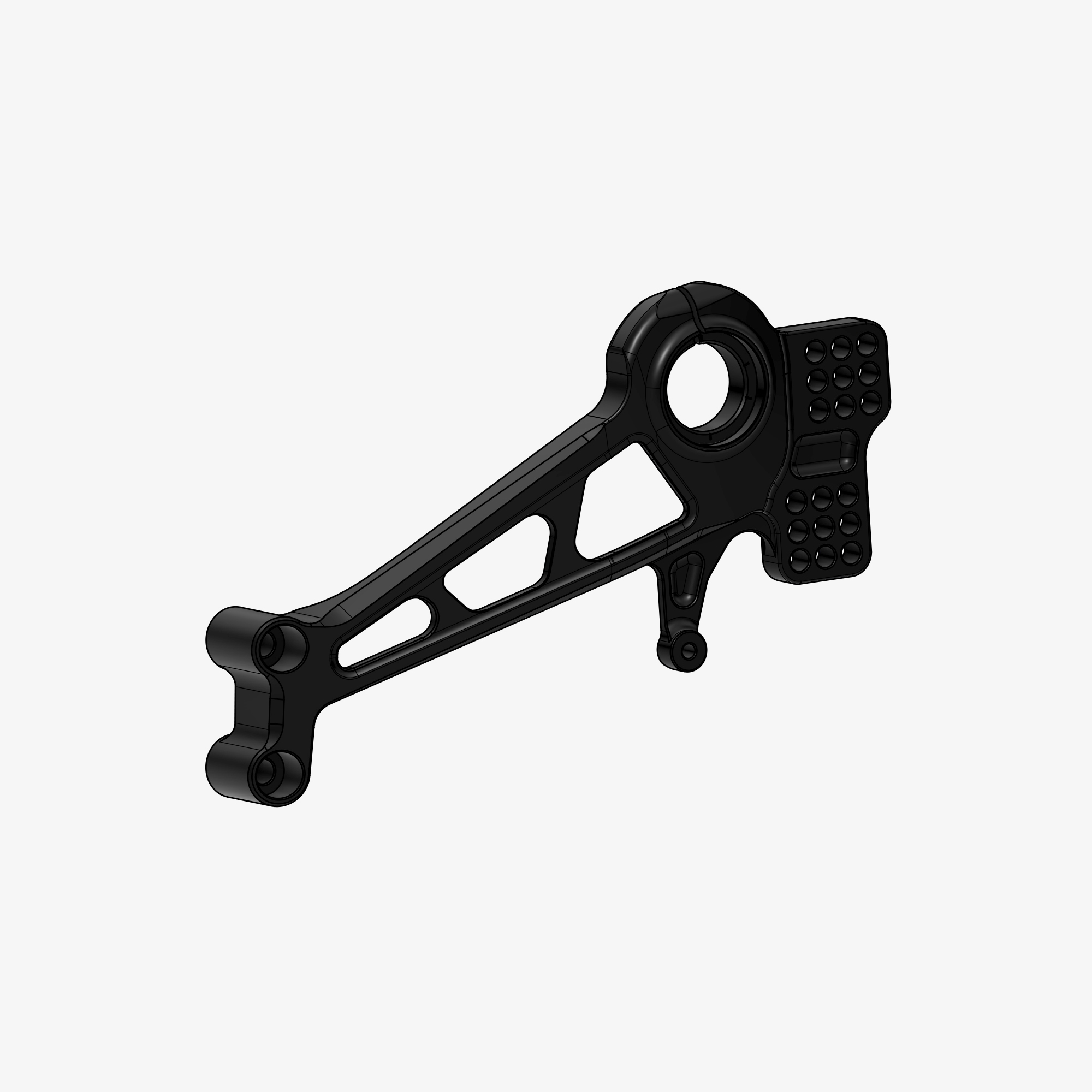 Back plate left side for D001RR - D001RR_PV