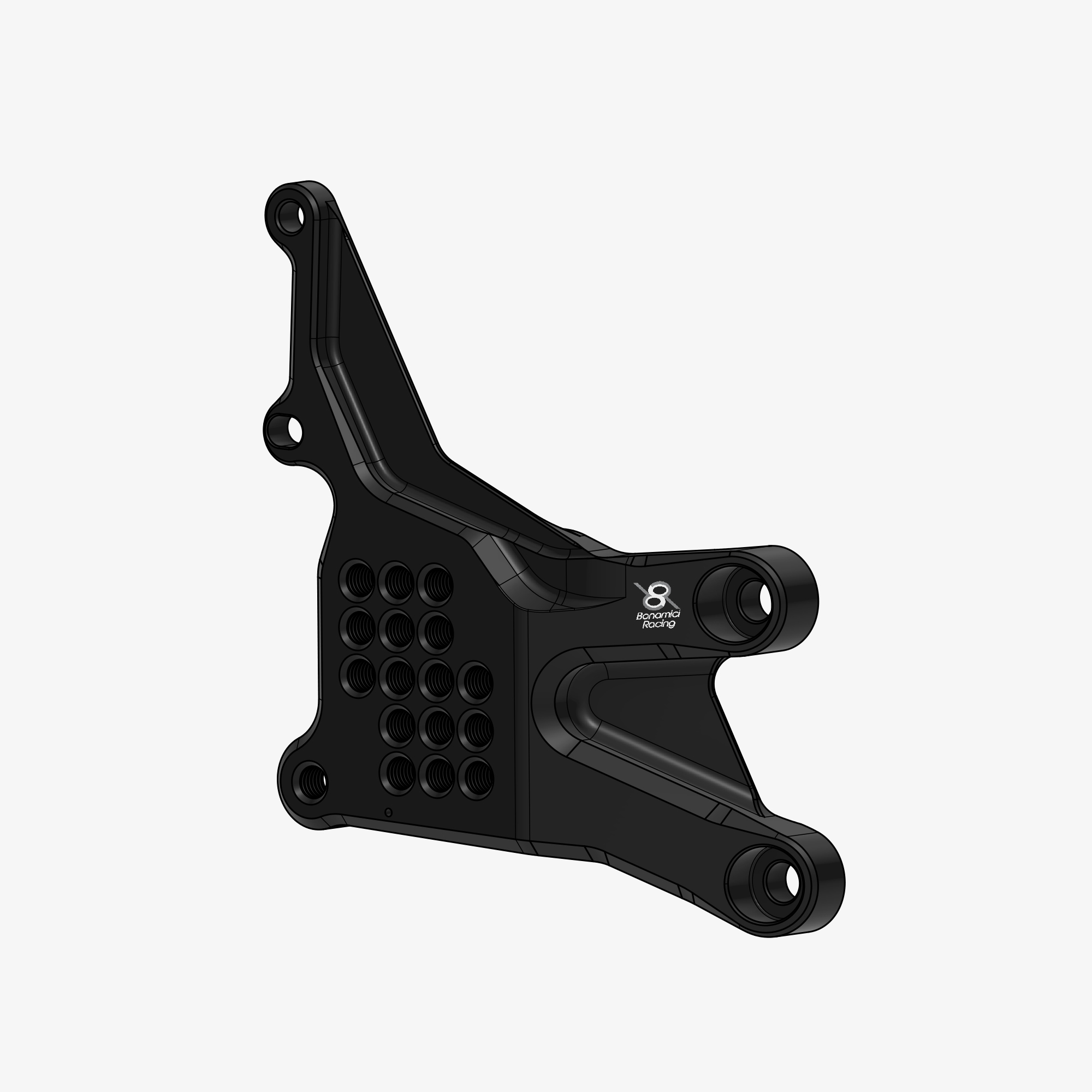 Back plate right side for H019