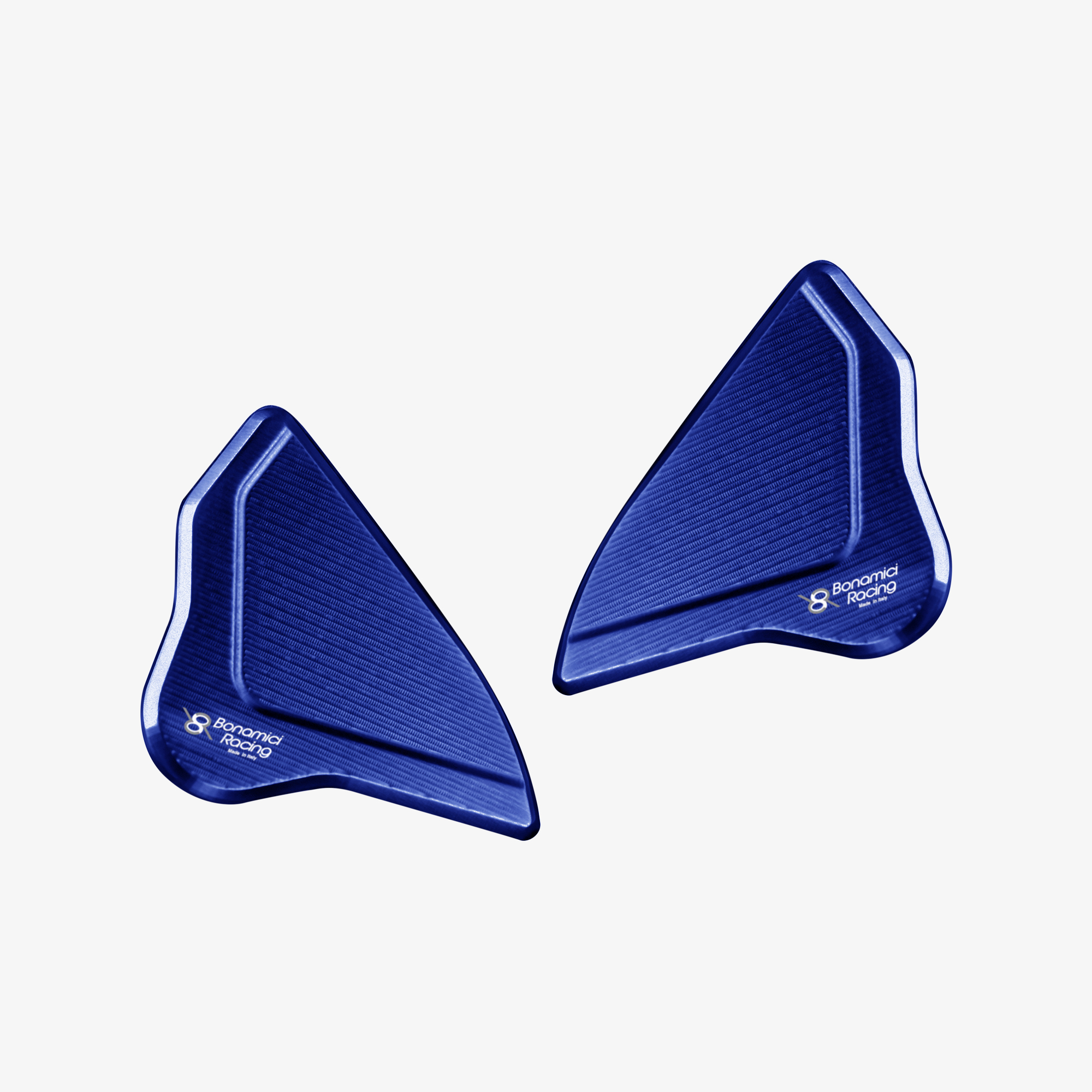 BLOCK MIRRORS YAMAHA YZF R7 - BLUE