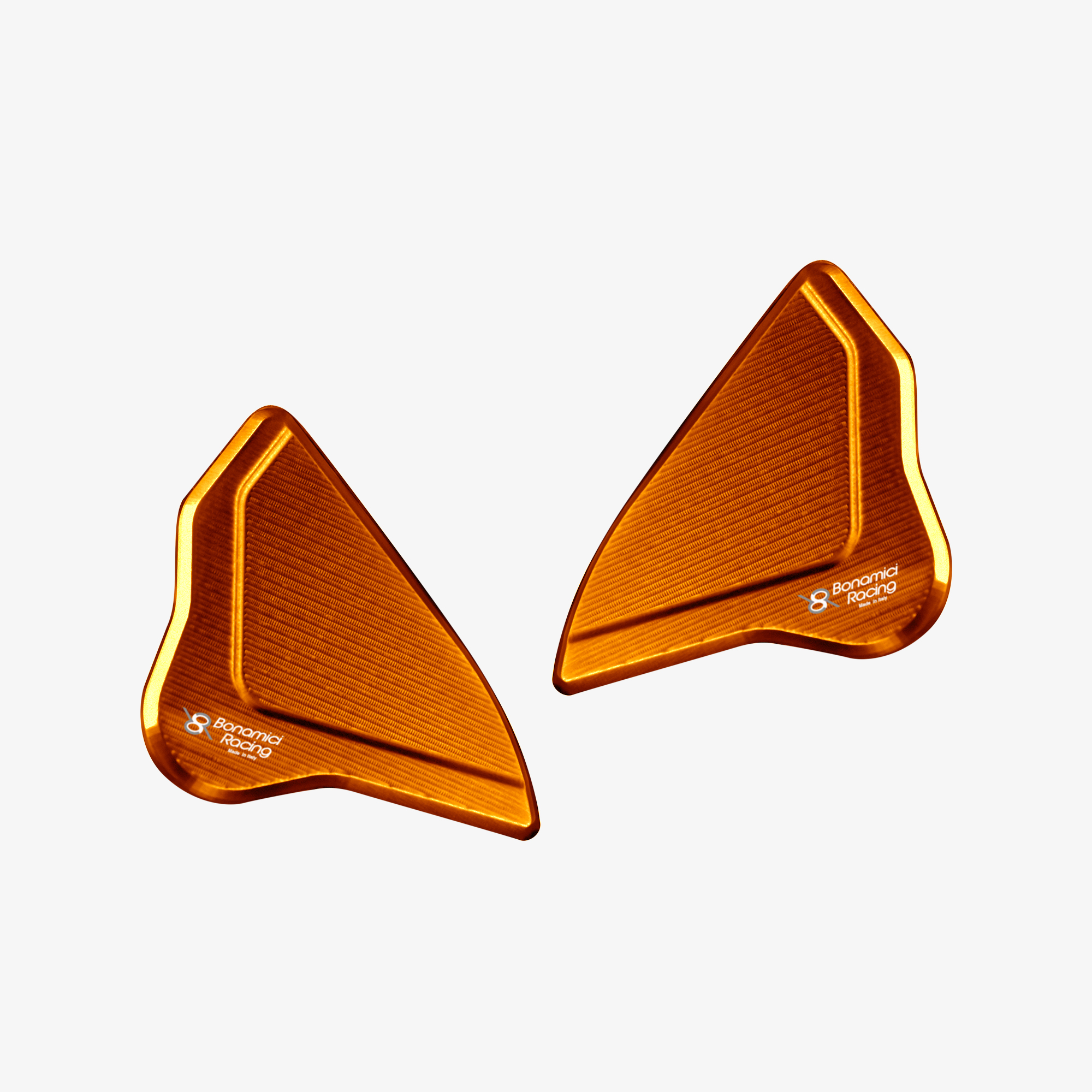 BLOCK MIRRORS YAMAHA YZF R7 - ORANGE