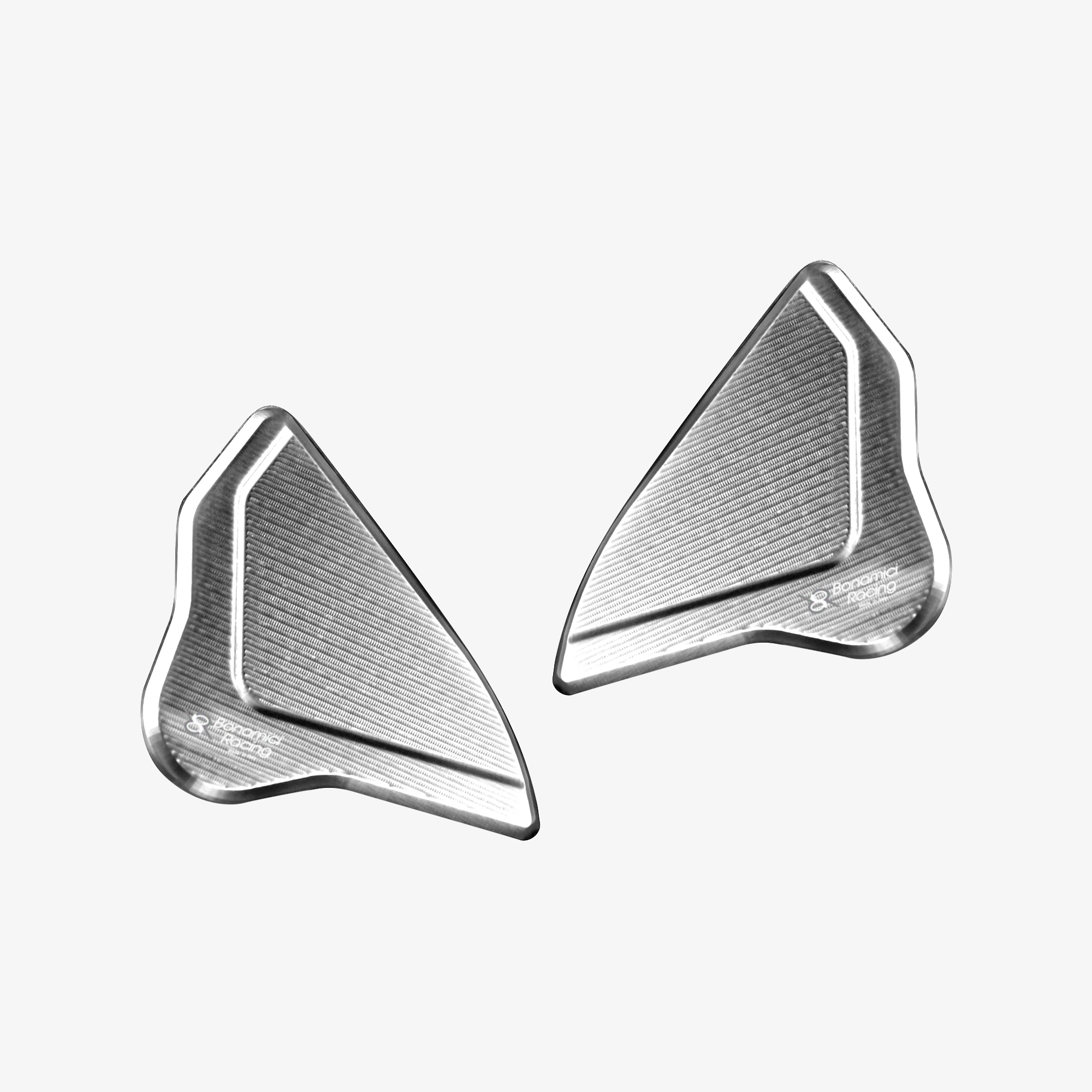 BLOCK MIRRORS YAMAHA YZF R7 - SILVER