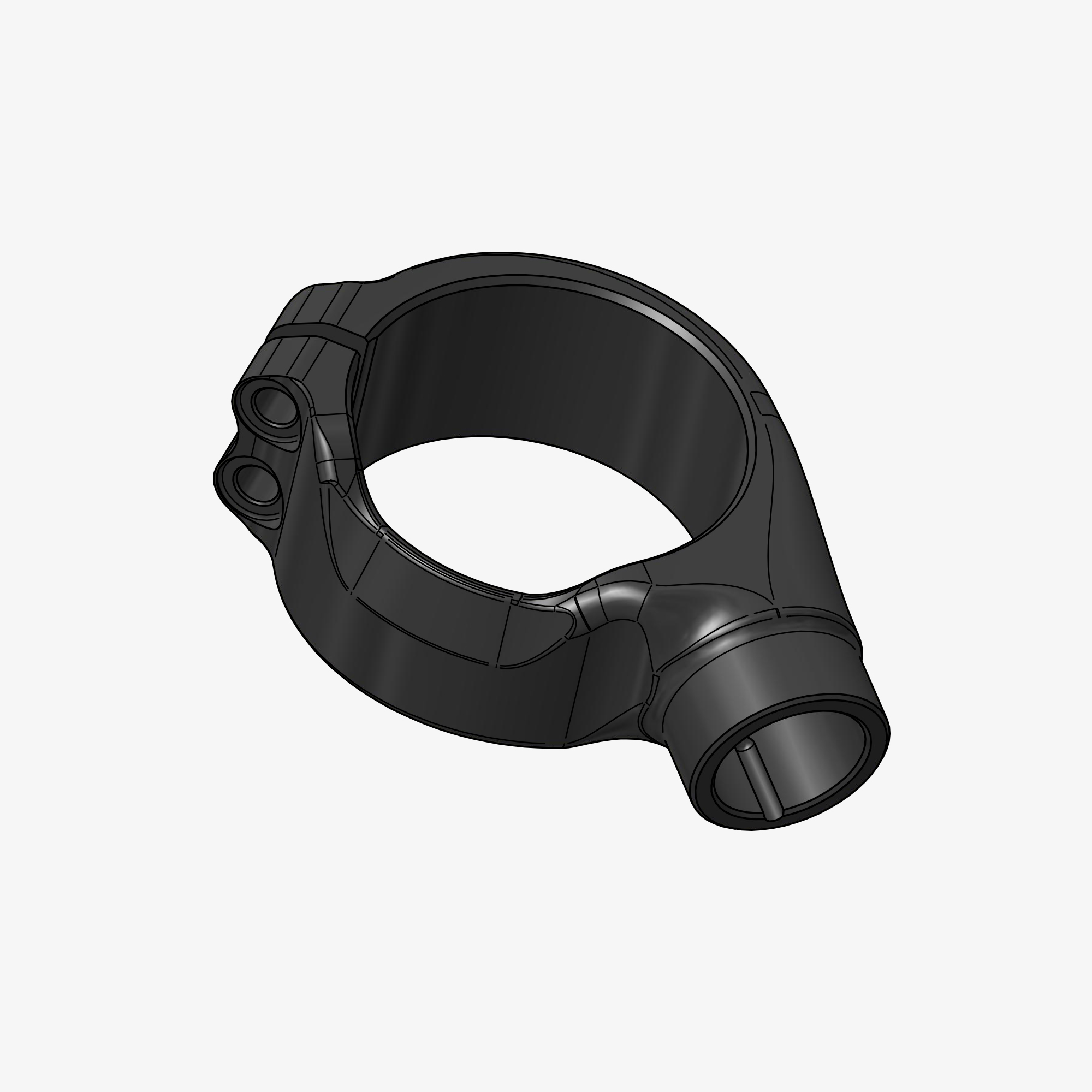 Spare bracket right side D.55