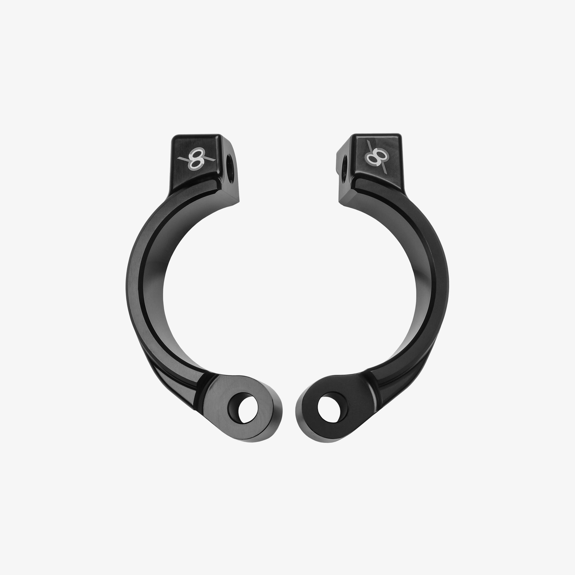 Clamps for OEM steering plate - BMW S 1000 RR 2019 - 2024 - BMW M 1000 RR 2021 - 2024