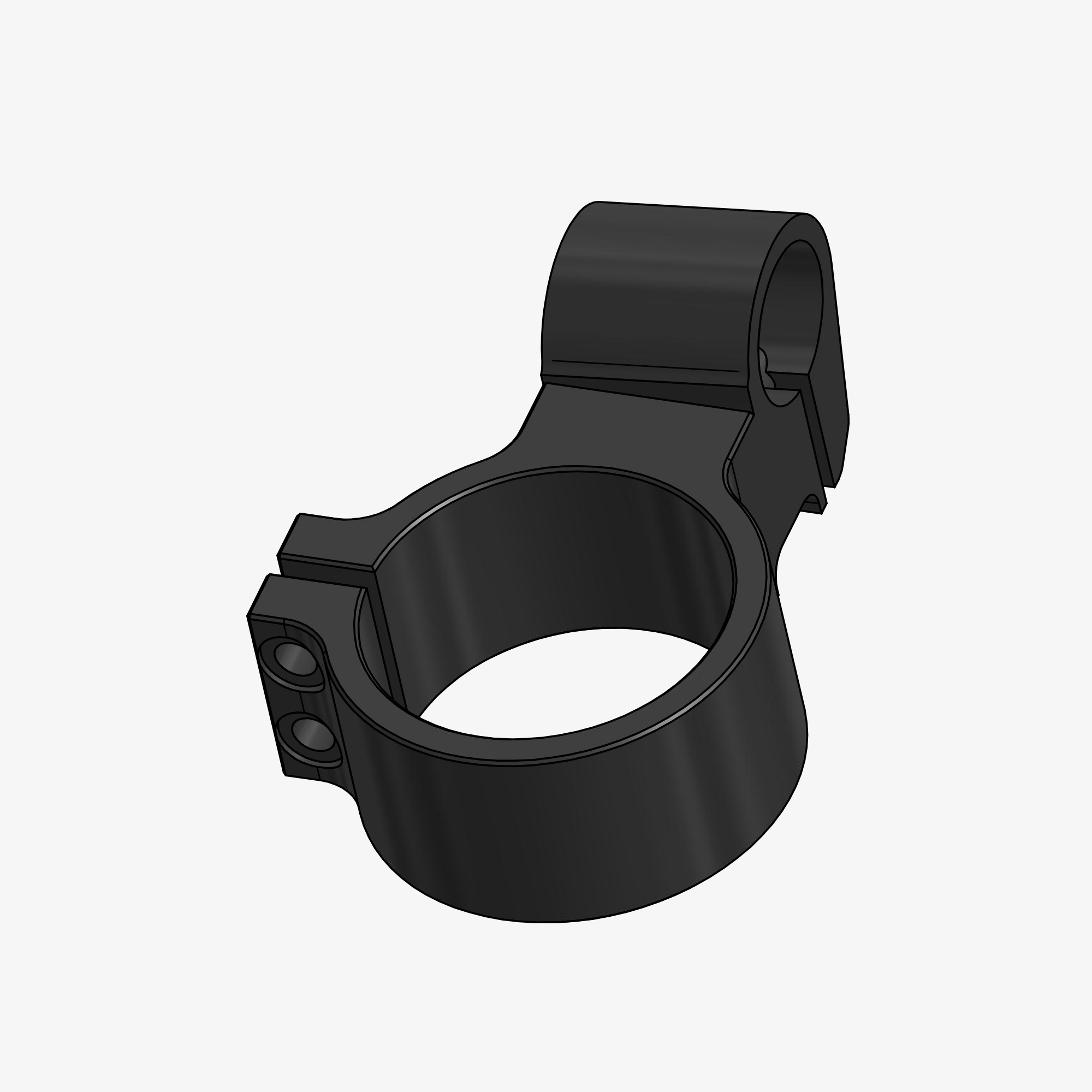 Spare bracket left side D.50