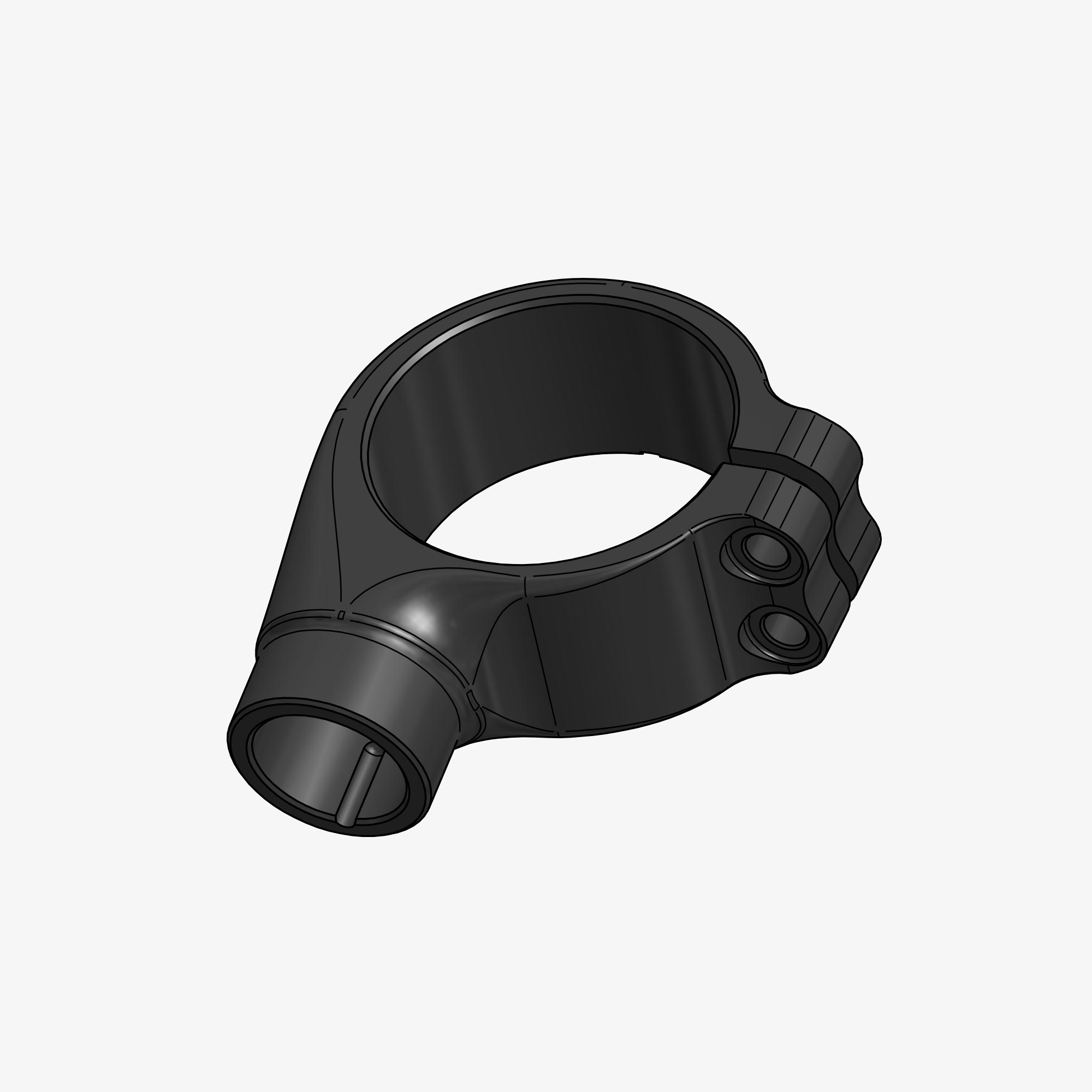 Spare bracket left side D.50