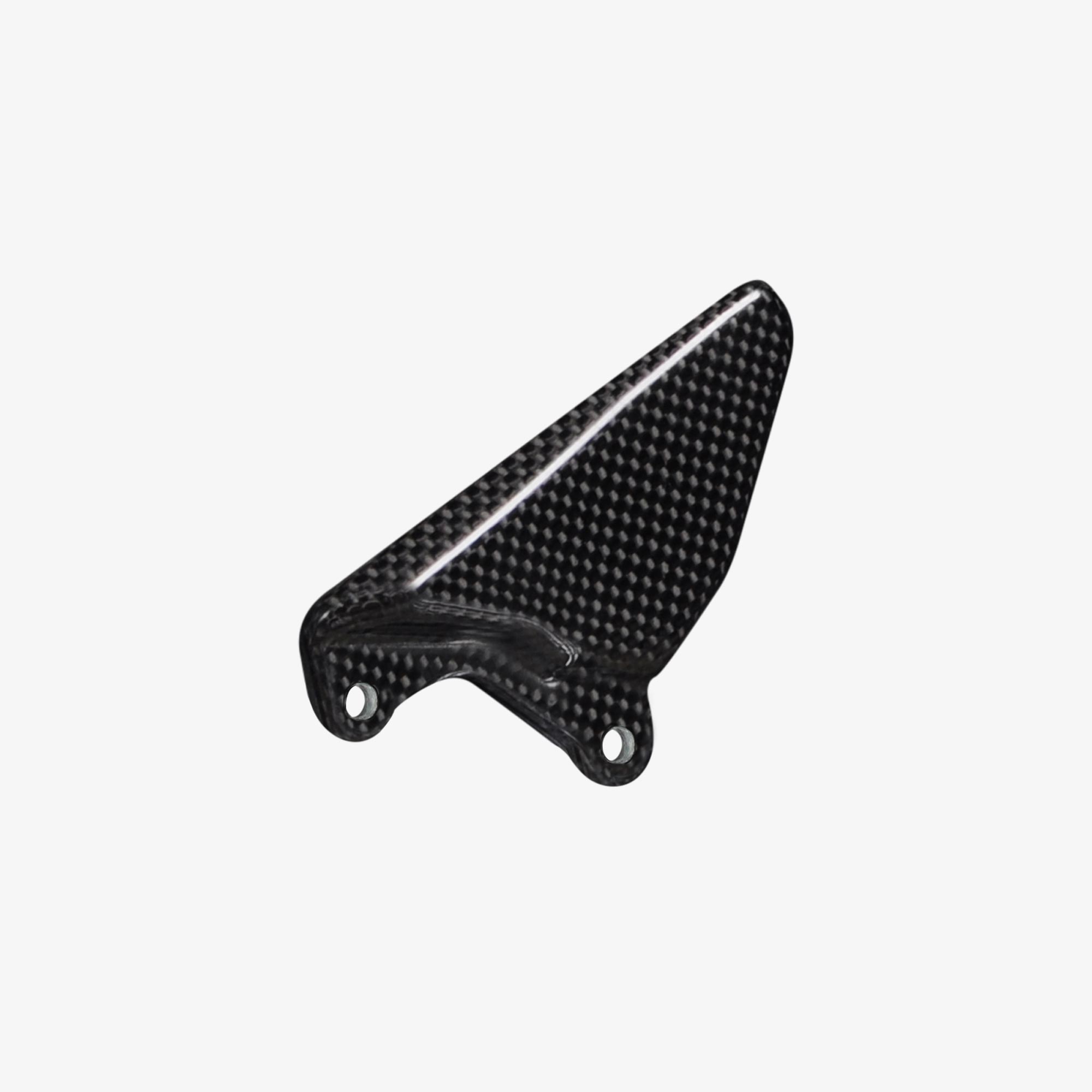 Carbon heel plate left side for DV4  - DSTR2 - H015 - H016