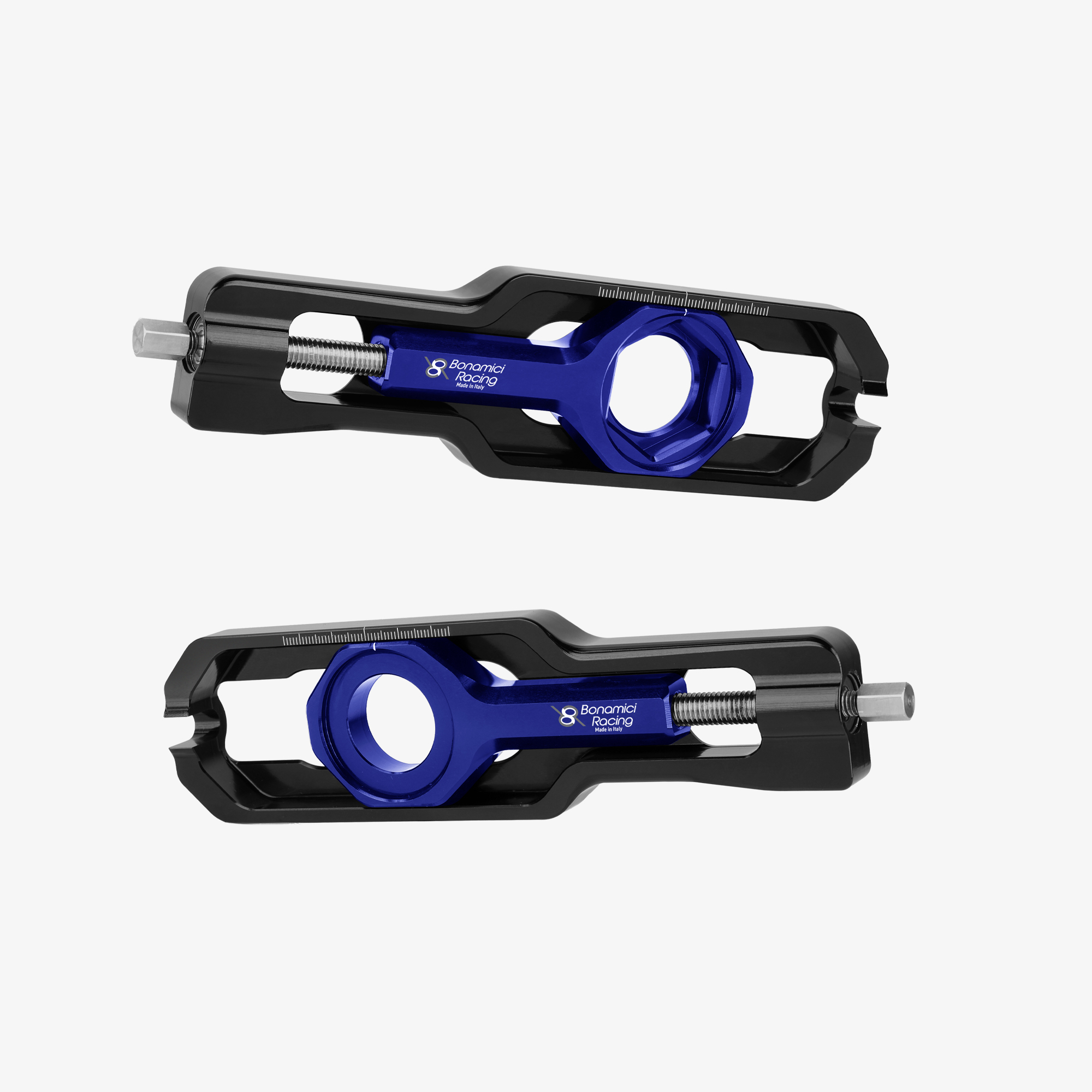 CHAIN ADJUSTER DUCATI PANIGALE V2 - V2S - BLUE