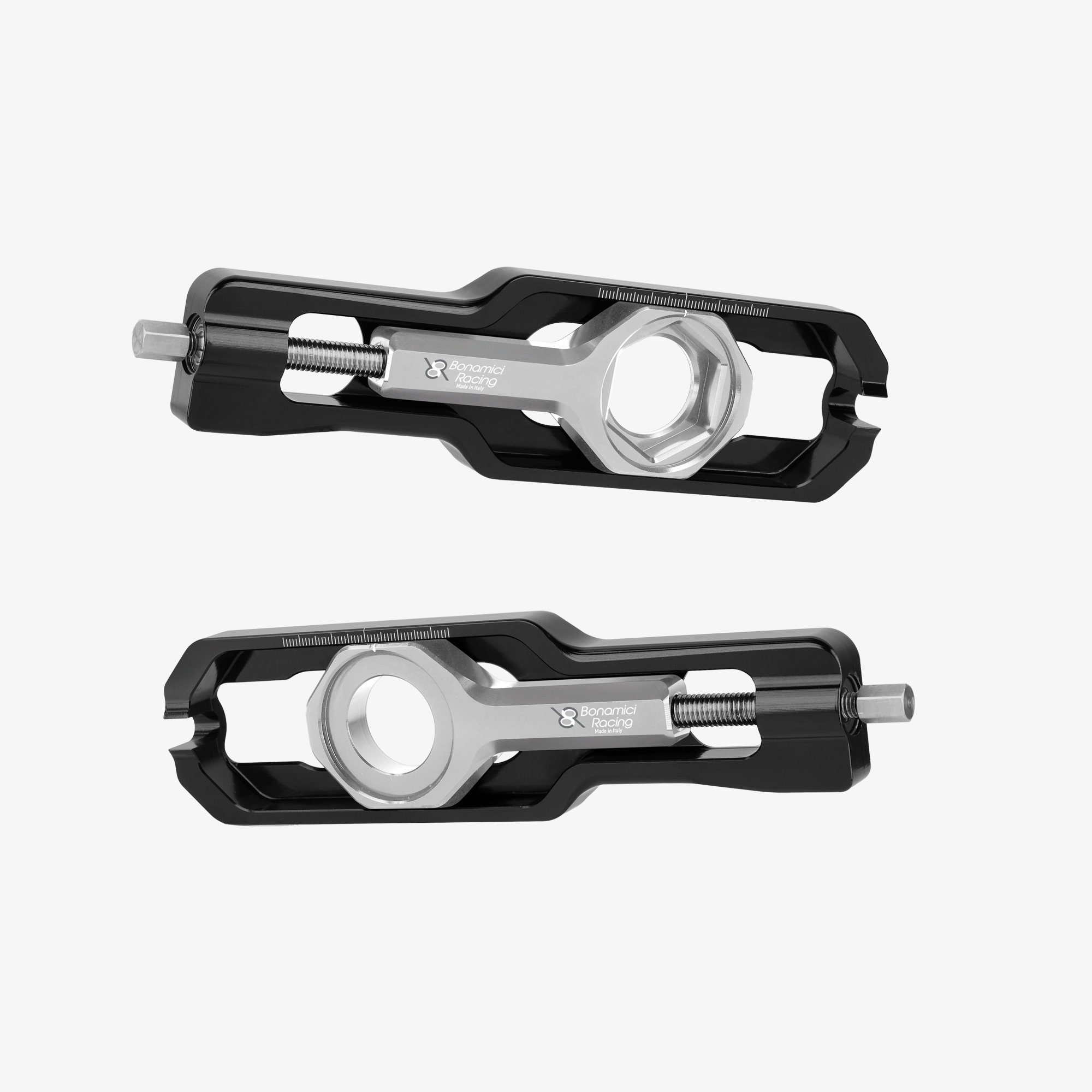CHAIN ADJUSTER DUCATI PANIGALE V2 - V2S - SILVER