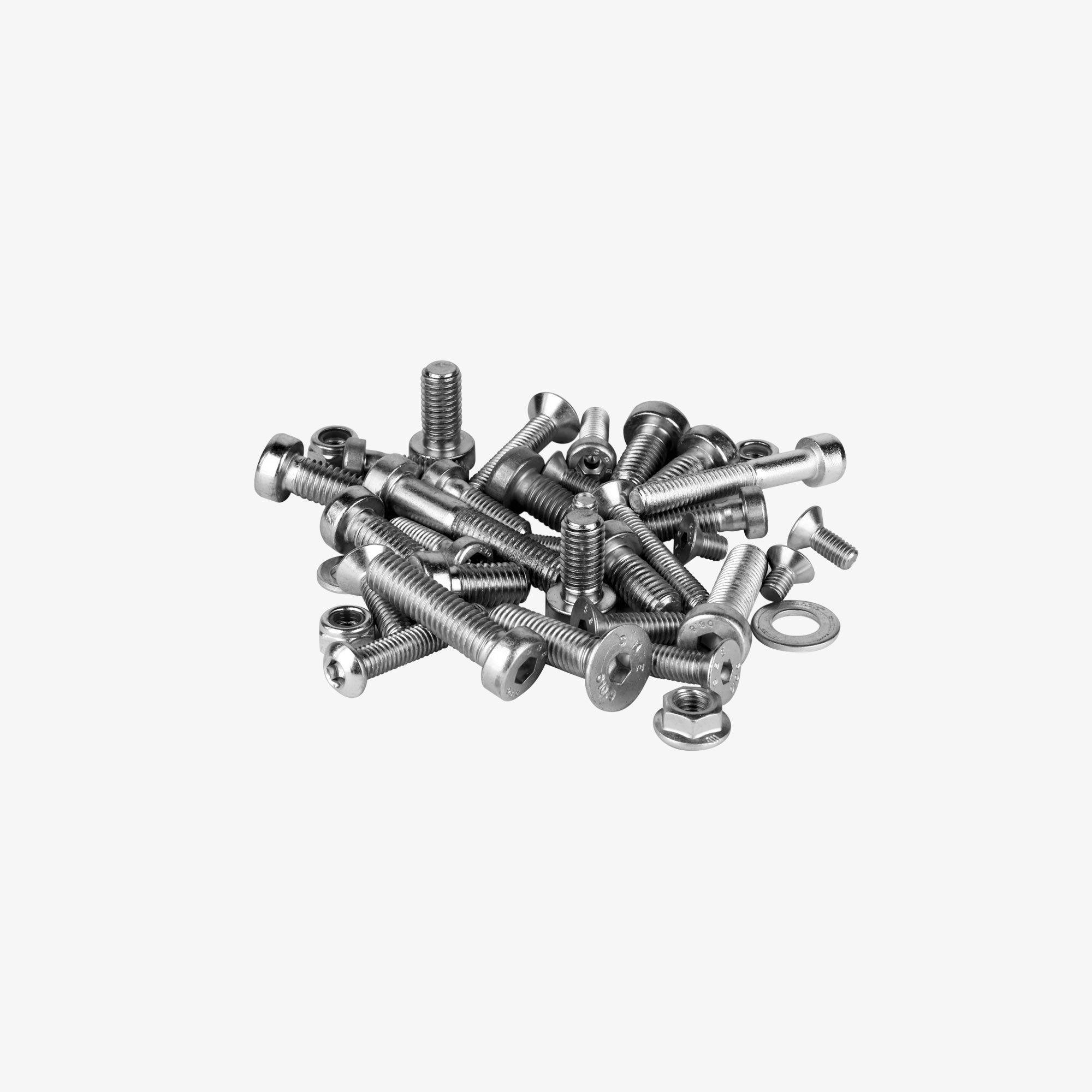 IRON SCREWS KIT FOR REARSET B009