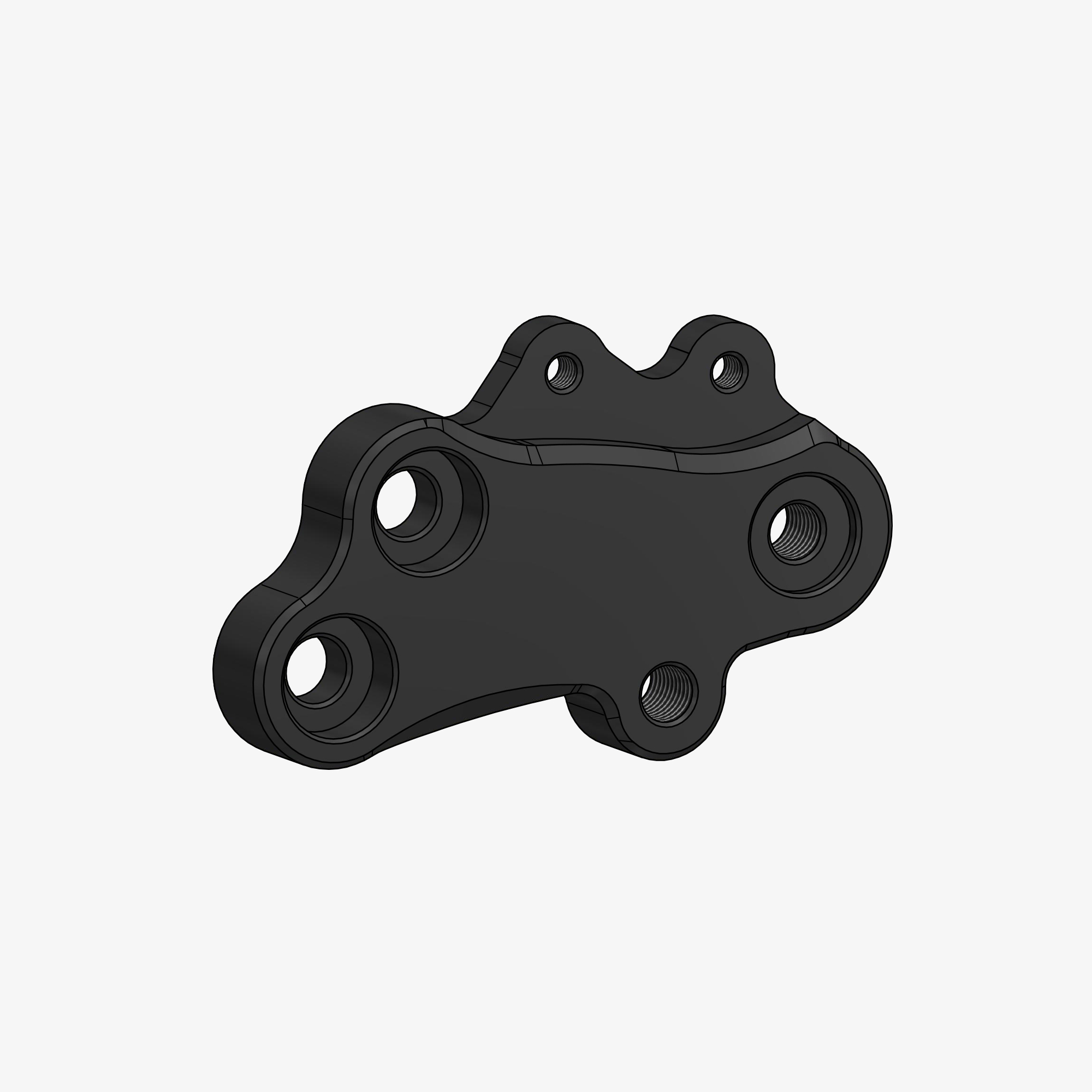 Plate left side for A003 - A004 - A005S