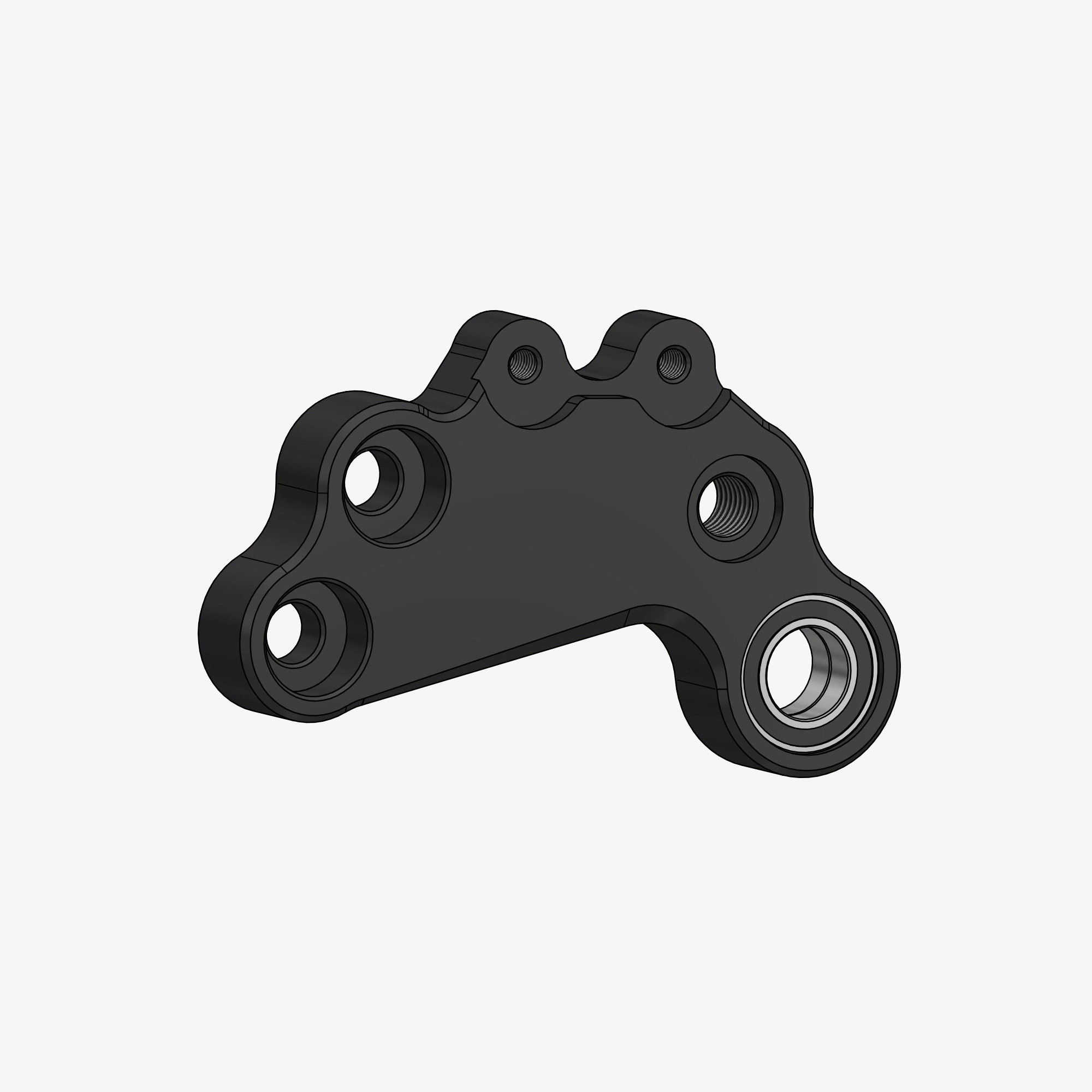 Plate left side for A004R - A005SR