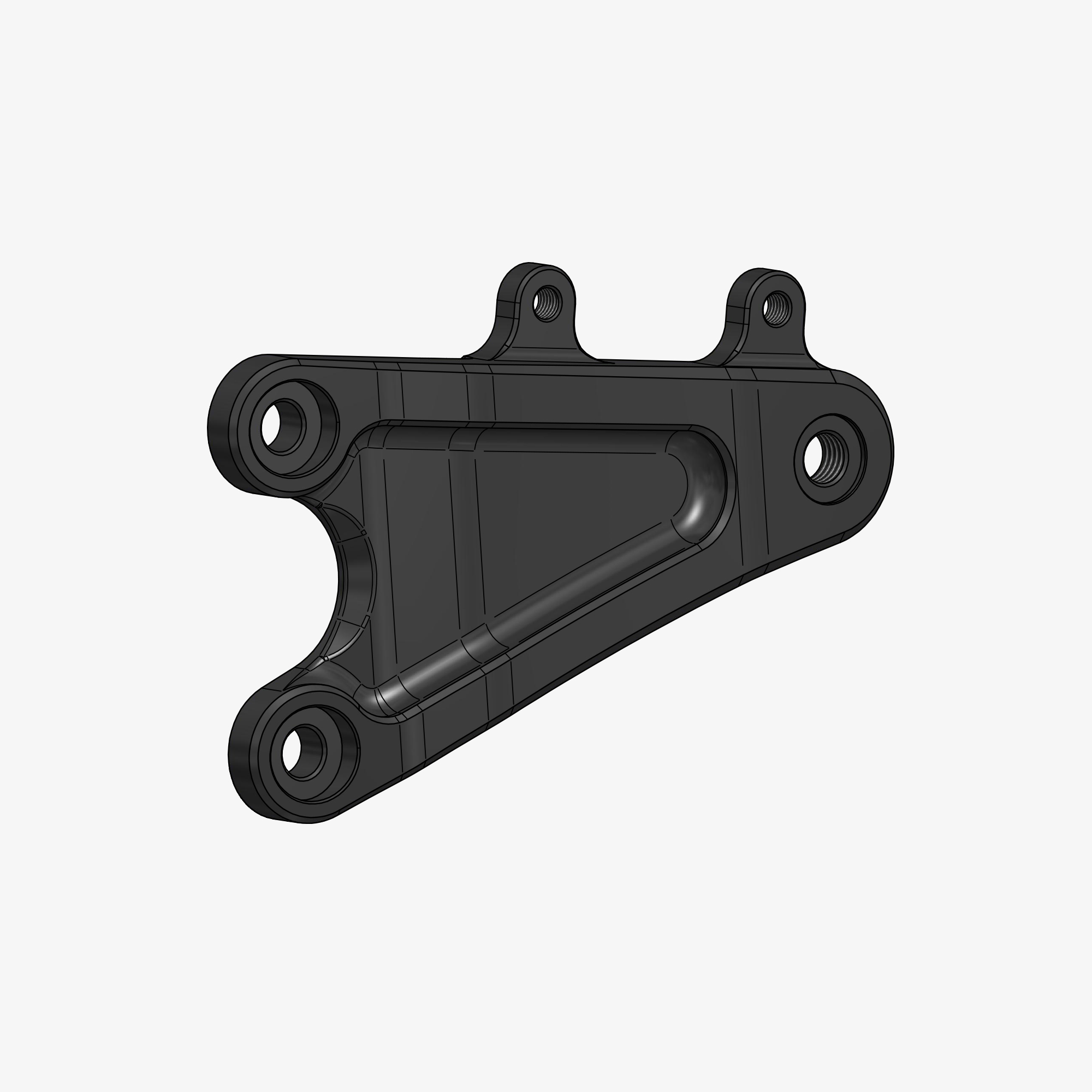 Plate left side for H015 - H016