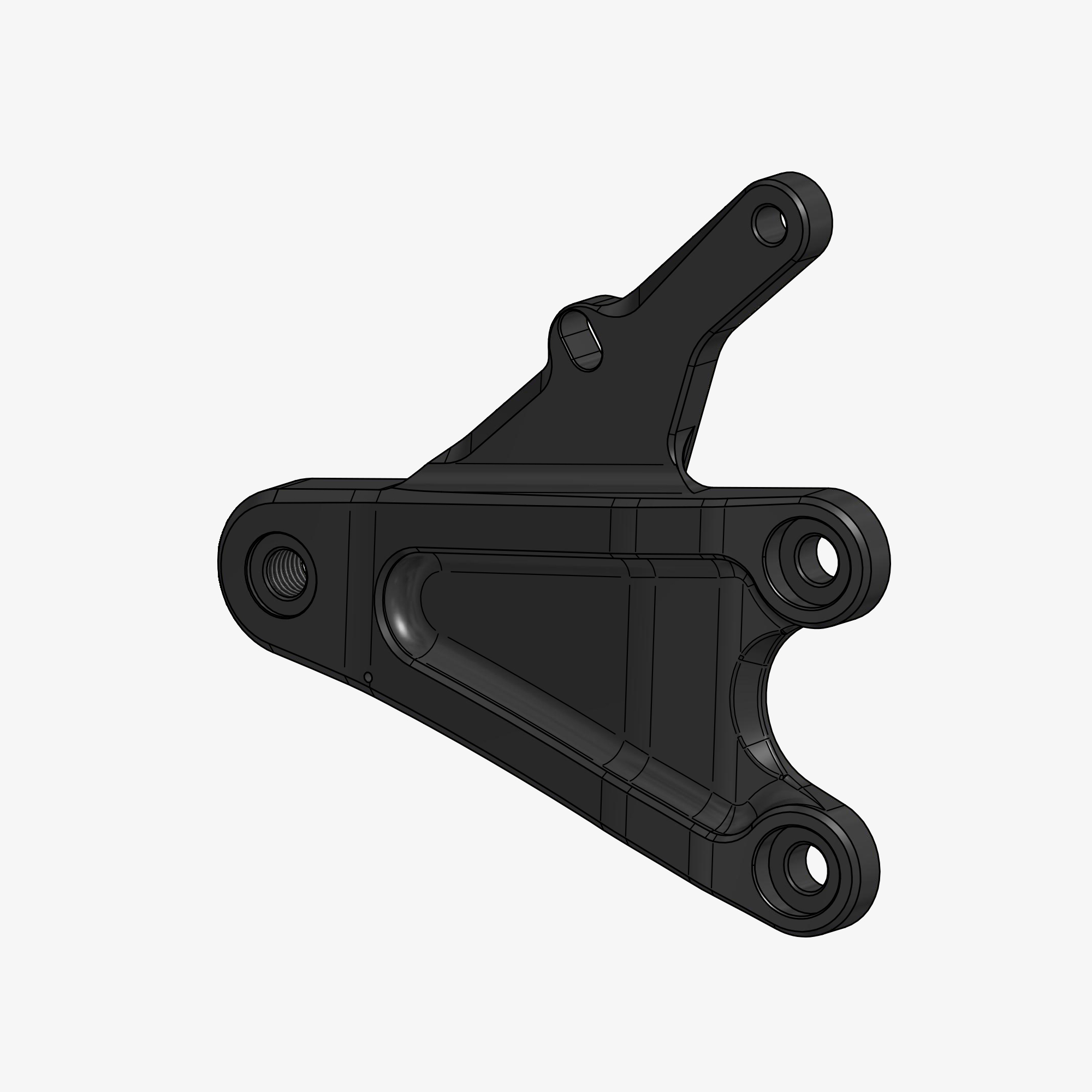 Plate right side for H015 - H016